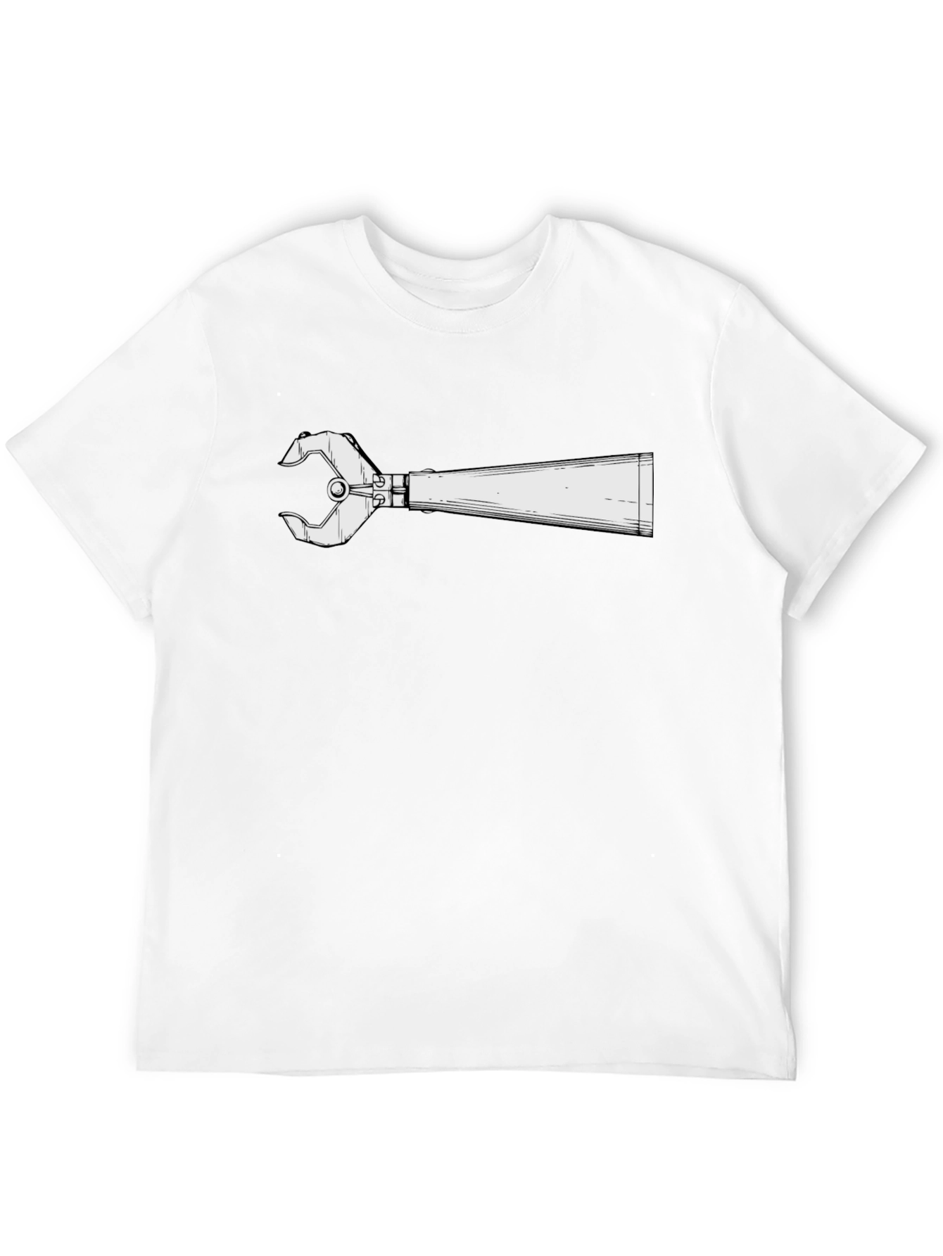 Funny Robot Arm T-Shirt - Robotic Grabber Claw Tee