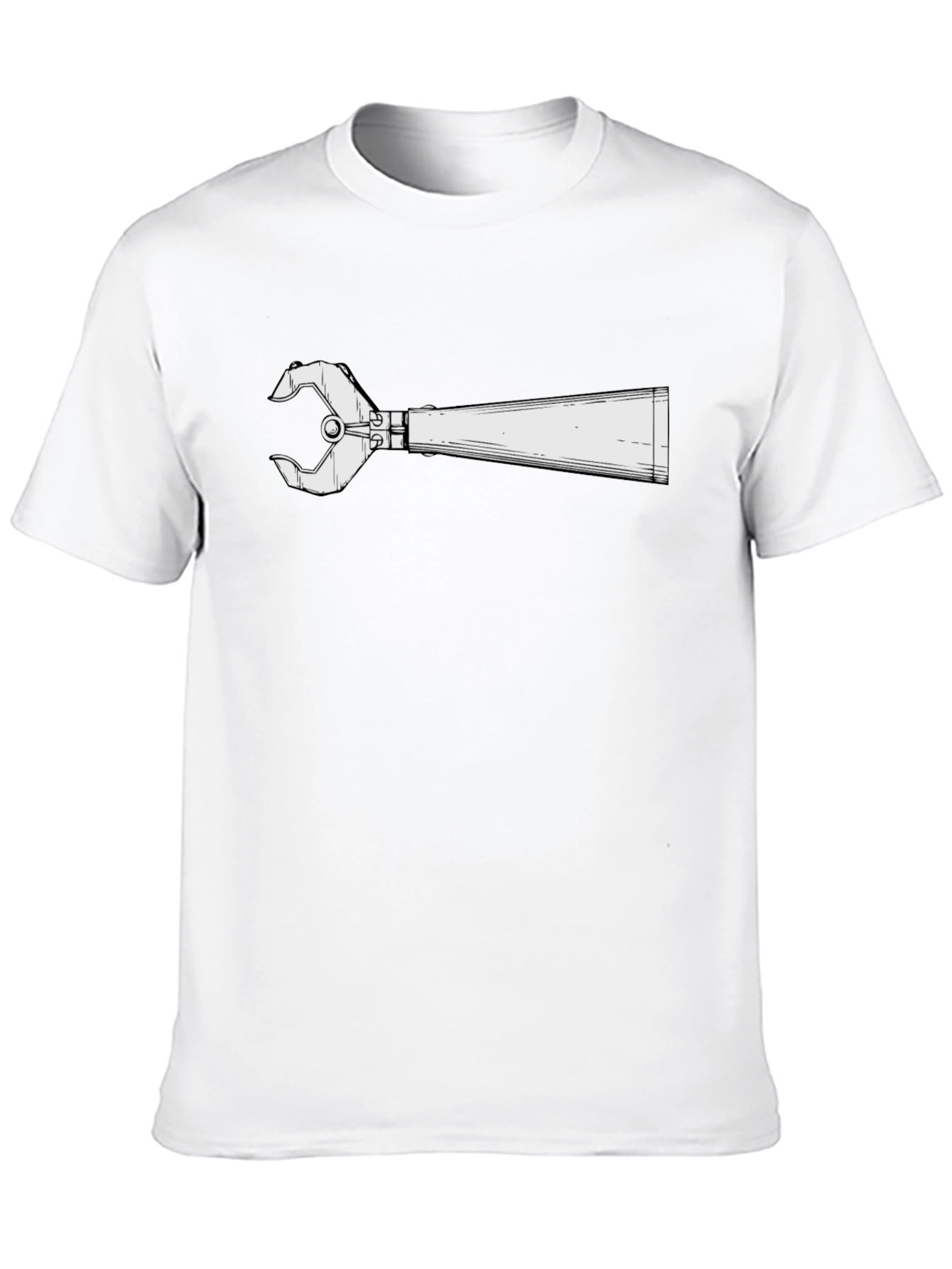 Funny Robot Arm T-Shirt - Robotic Grabber Claw Tee