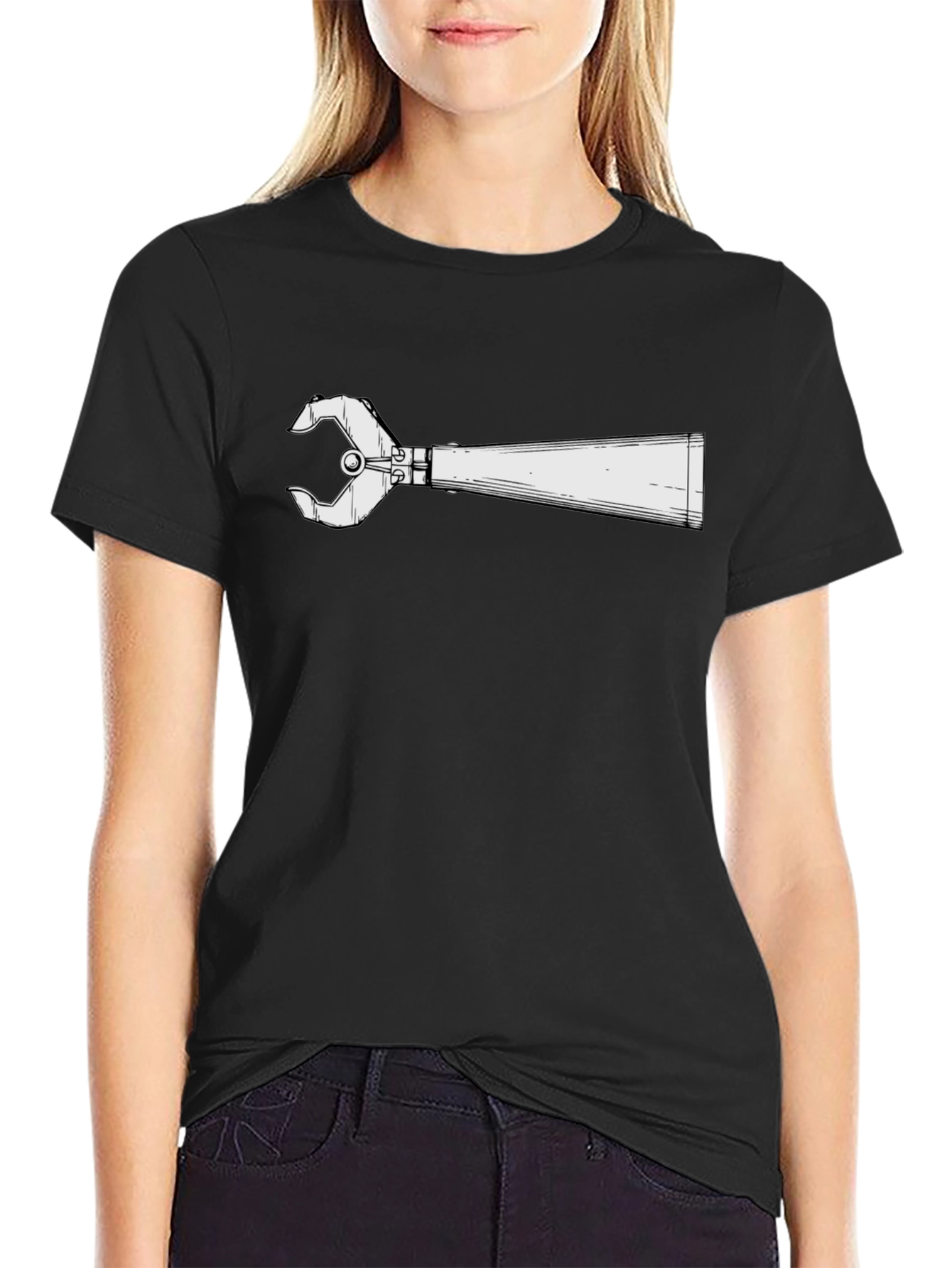 Funny Robot Arm T-Shirt - Robotic Grabber Claw Tee