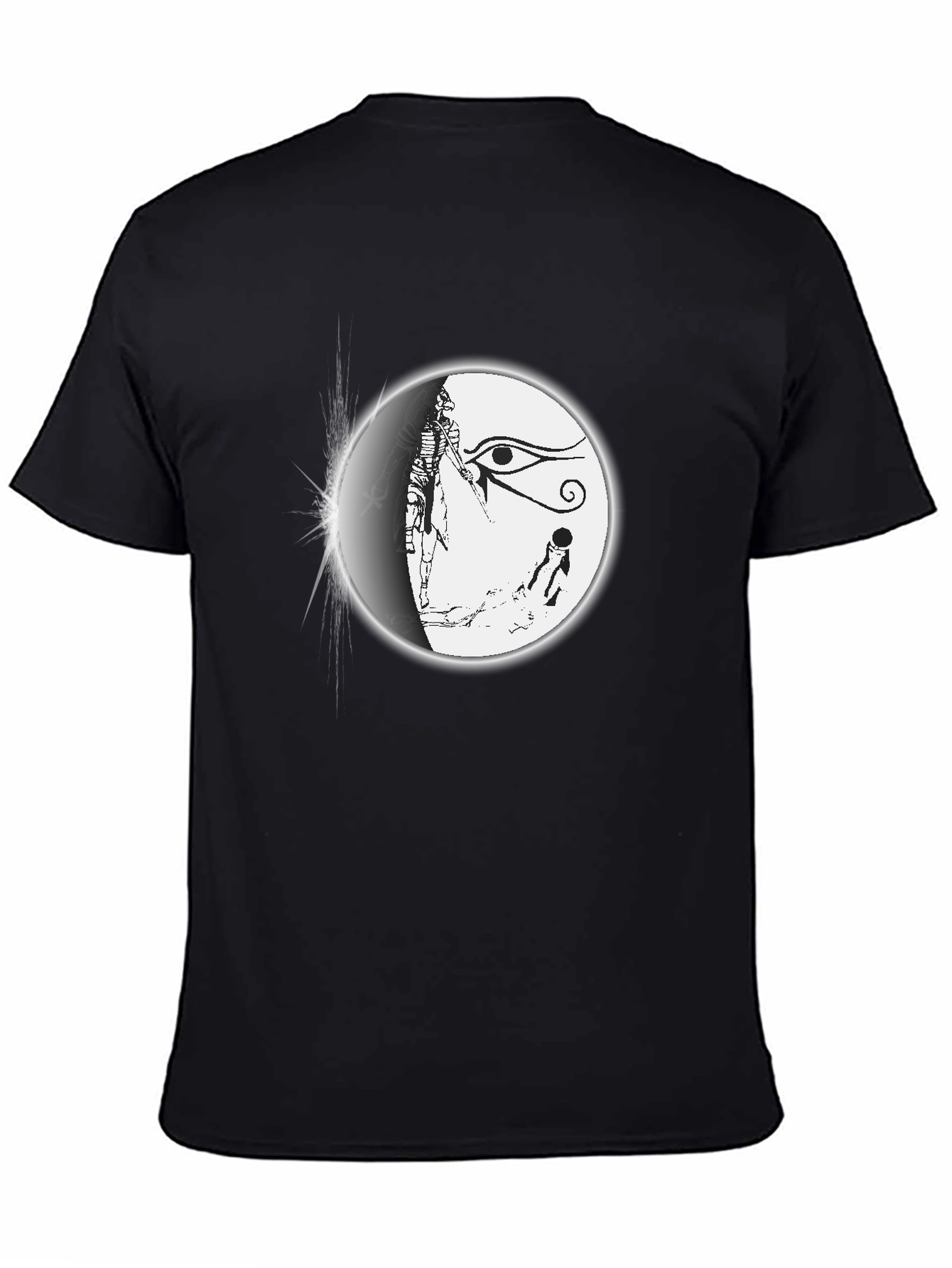 Egyptian Eye T-Shirt - Black Graphic Tee