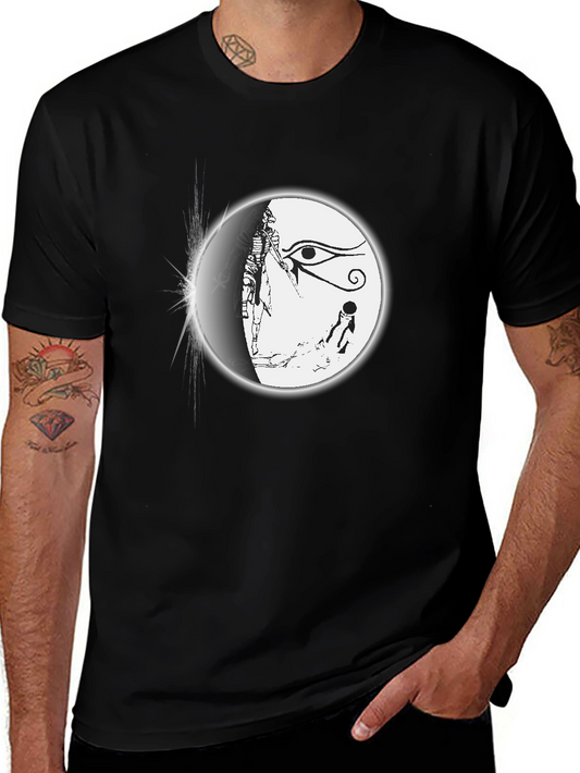 Egyptian Eye T-Shirt - Black Graphic Tee
