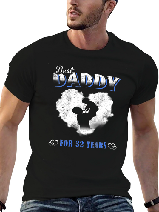 Best Daddy For 32 Years T-Shirt