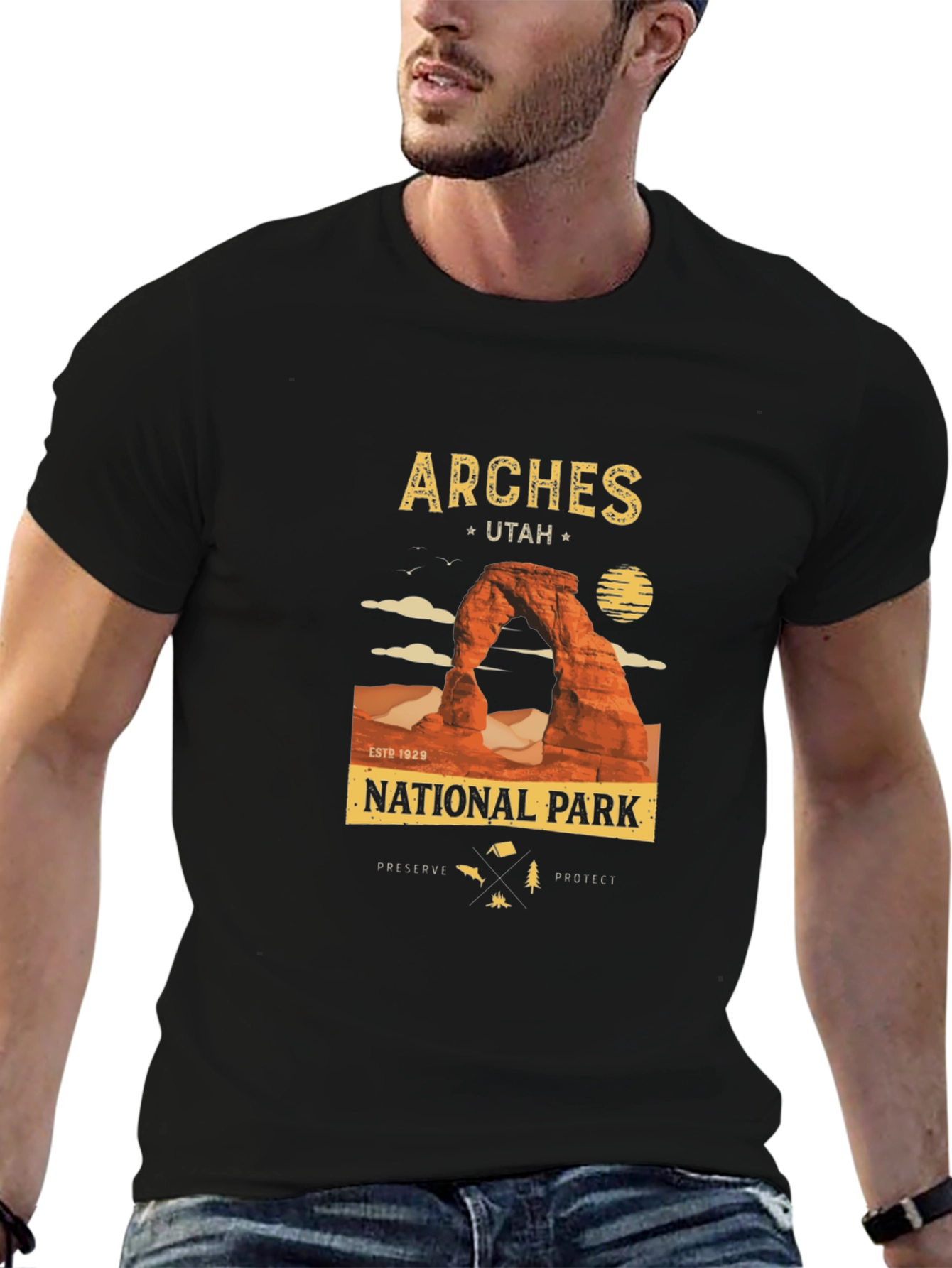 Arches National Park T-Shirt Utah Graphic Tee