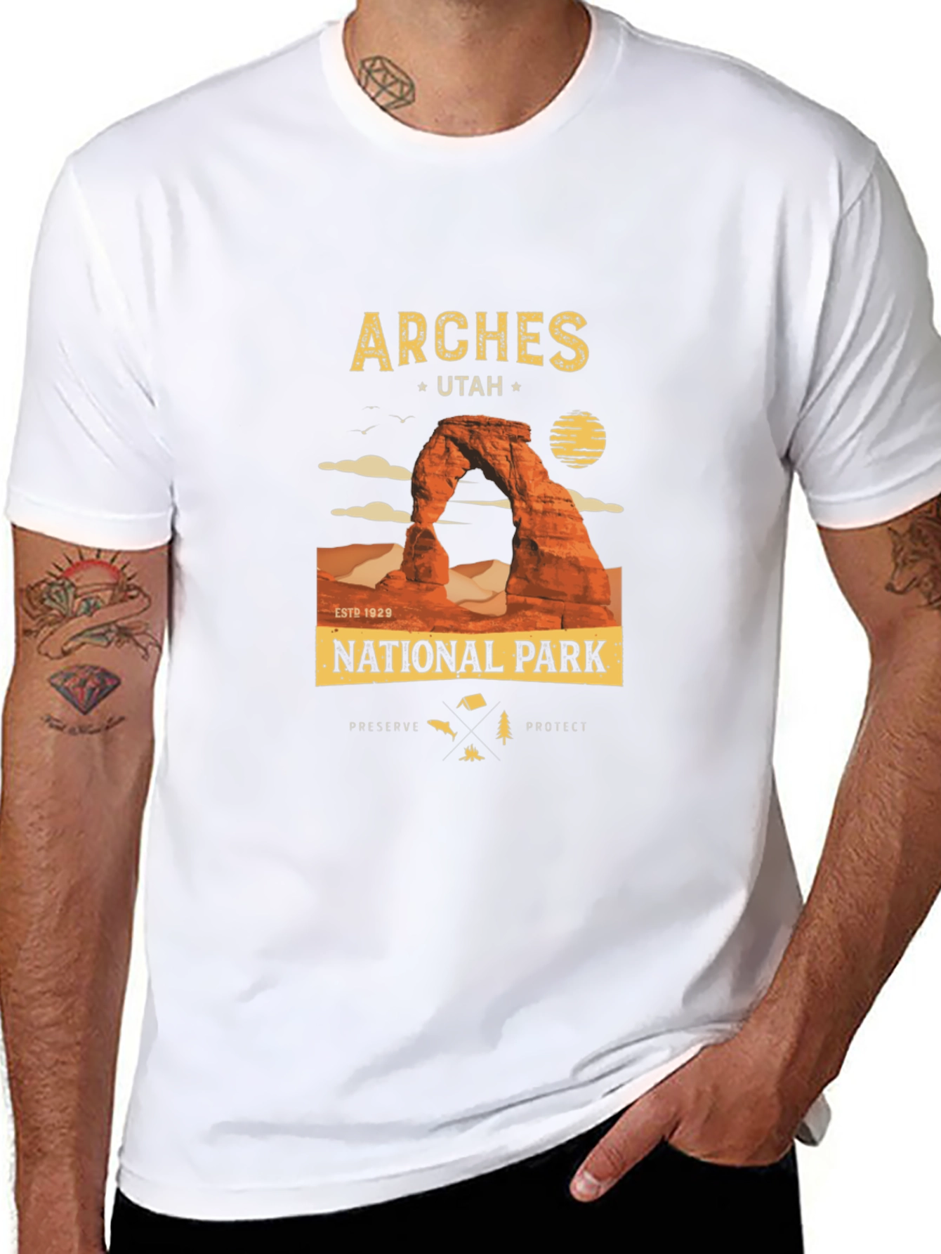 Arches National Park T-Shirt Utah Graphic Tee