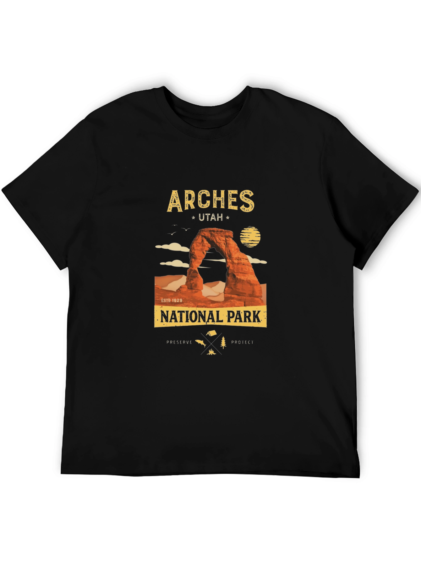 Arches National Park T-Shirt Utah Graphic Tee