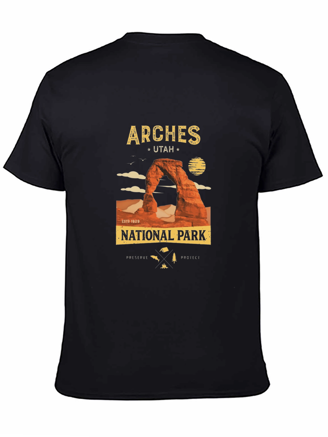 Arches National Park T-Shirt Utah Graphic Tee