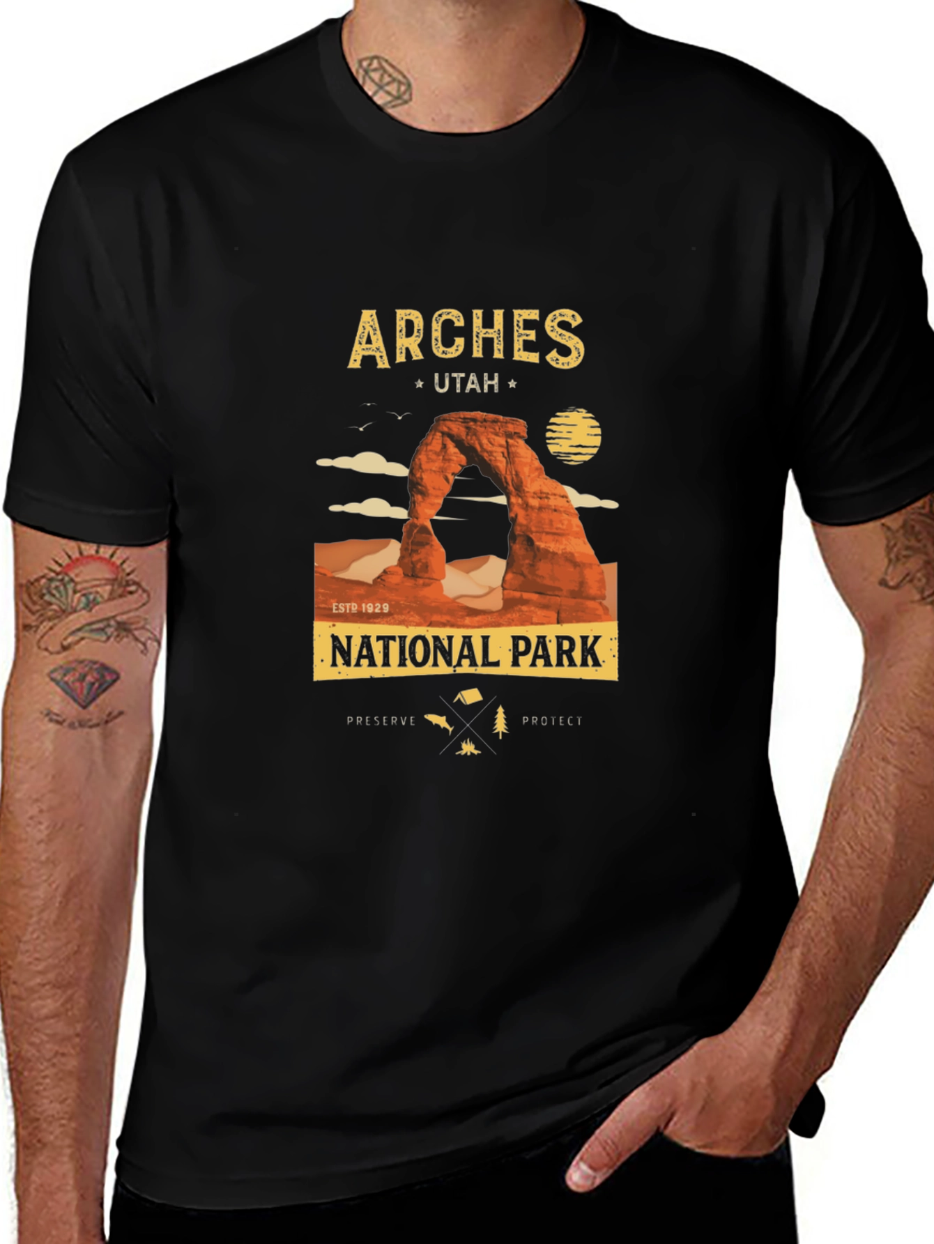 Arches National Park T-Shirt Utah Graphic Tee