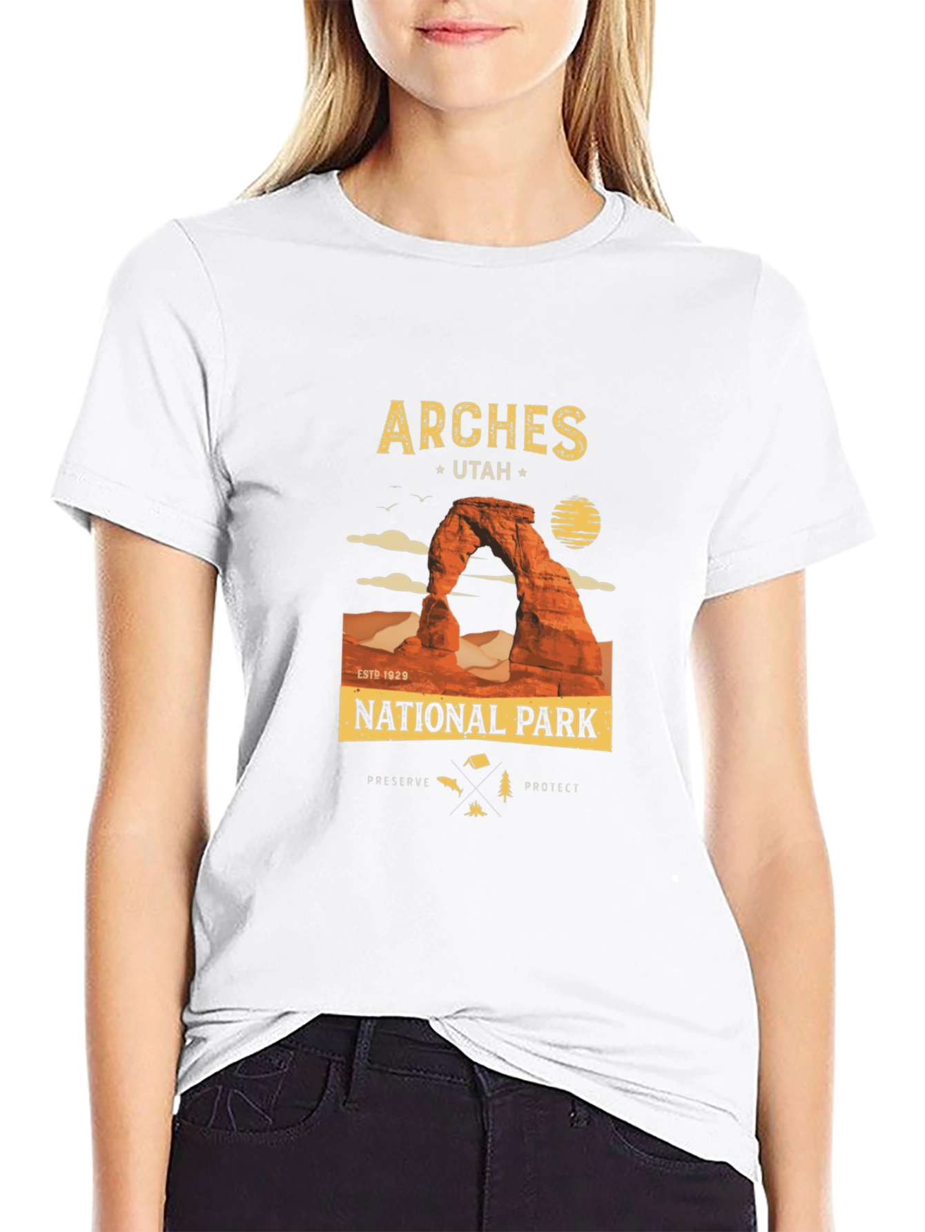 Arches National Park T-Shirt Utah Graphic Tee