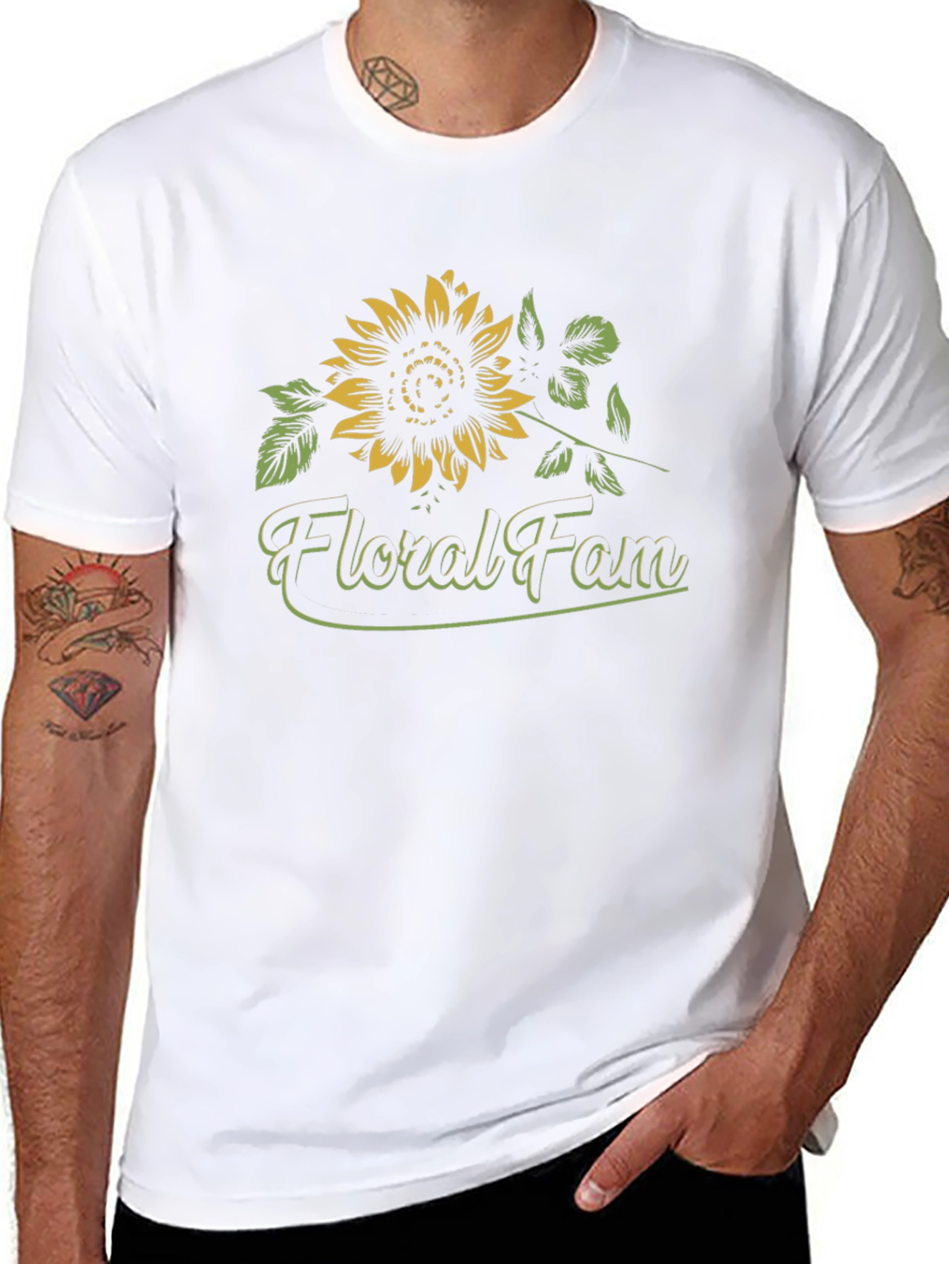 Floral Fam Graphic T-Shirt