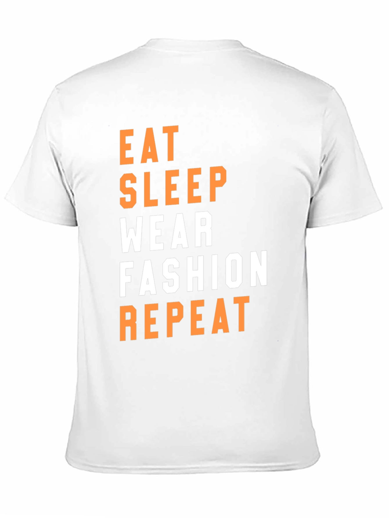 Eat Sleep Wear Fashion Repeat Black T-Shirt