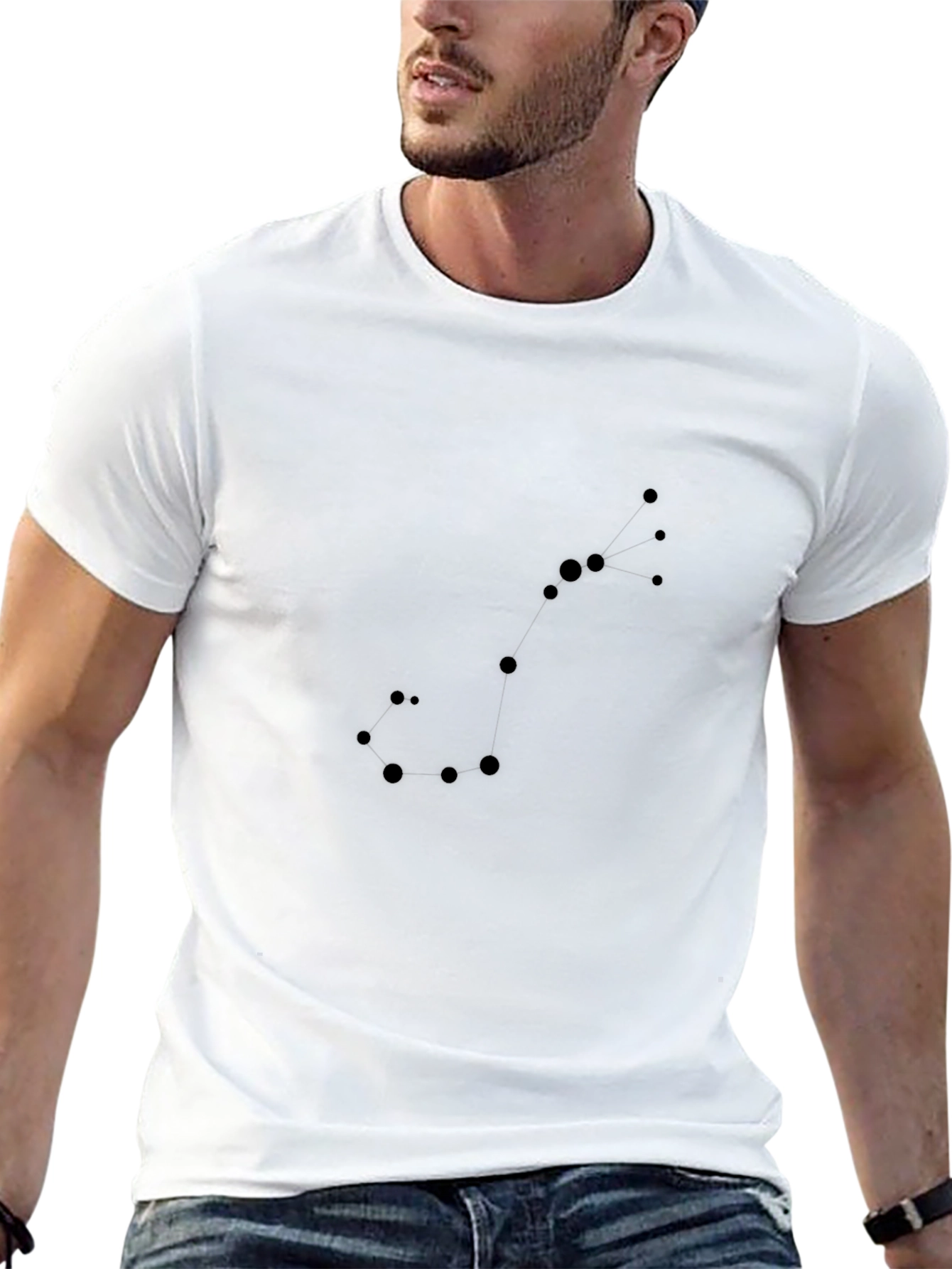 Scorpio Constellation Black T-Shirt