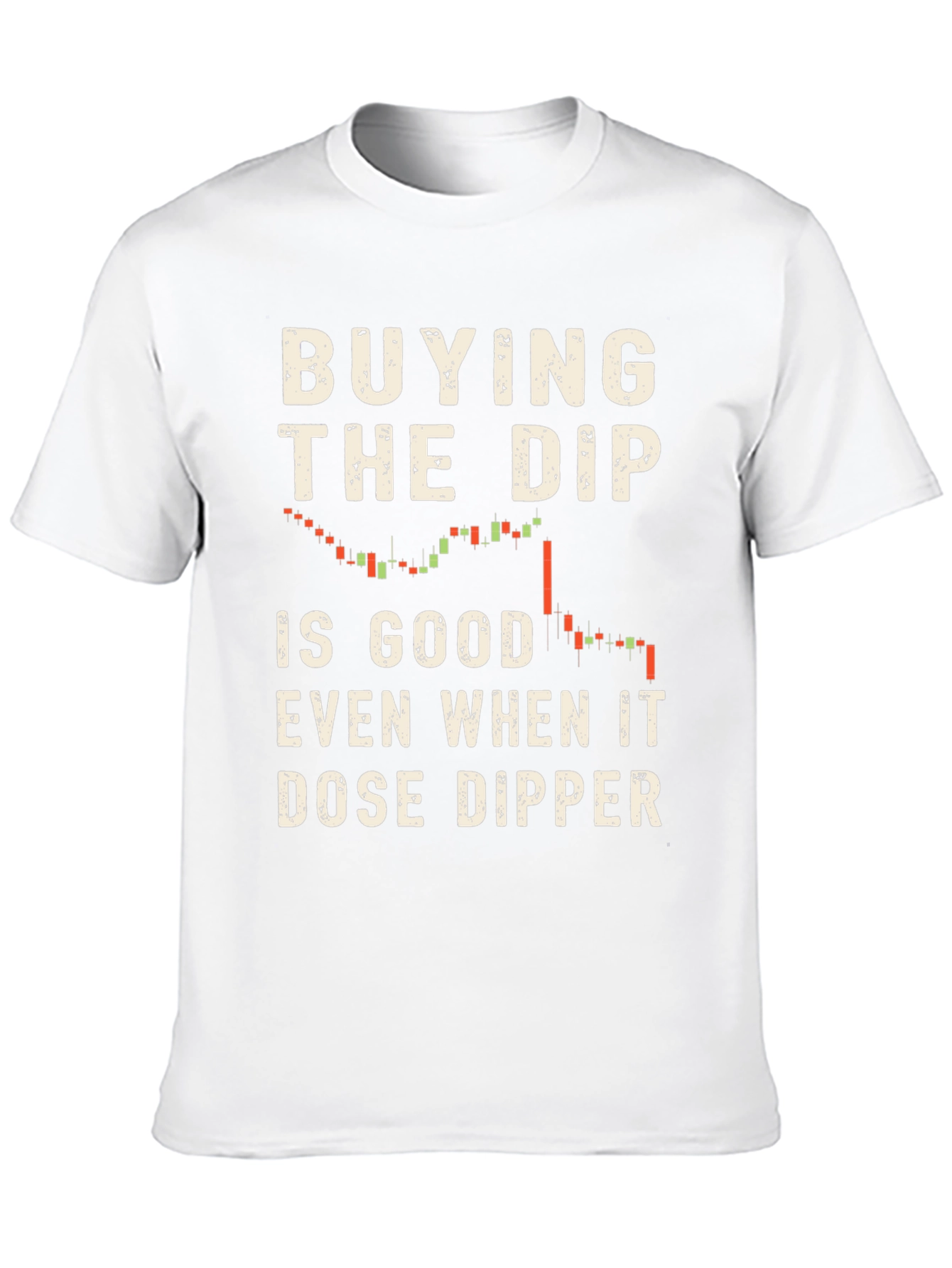 Buying the Dip Crypto Black T-Shirt