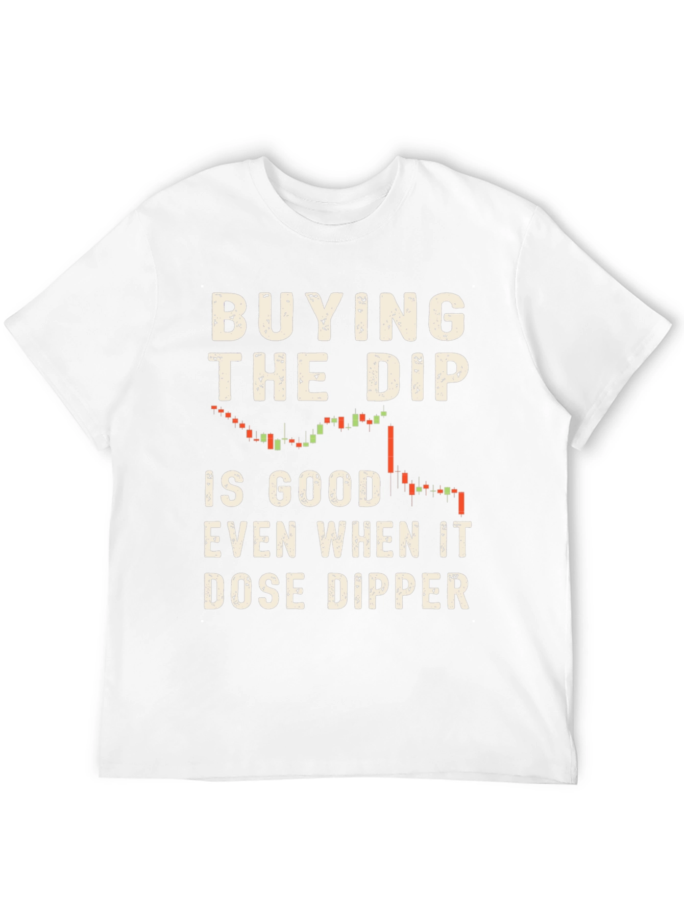 Buying the Dip Crypto Black T-Shirt