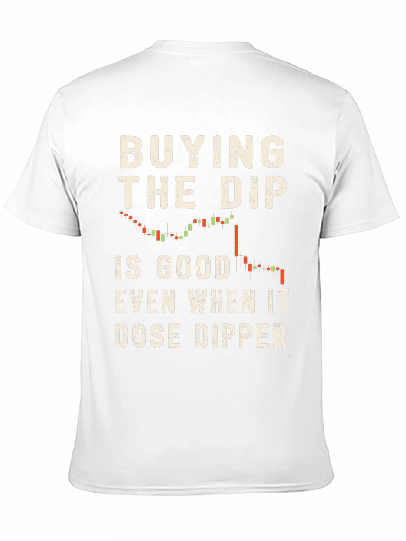 Buying the Dip Crypto Black T-Shirt