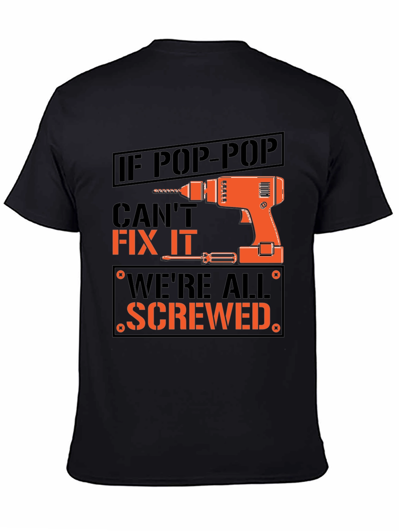 Pop-Pop Fix It T-Shirt - Funny Grandpa Gift