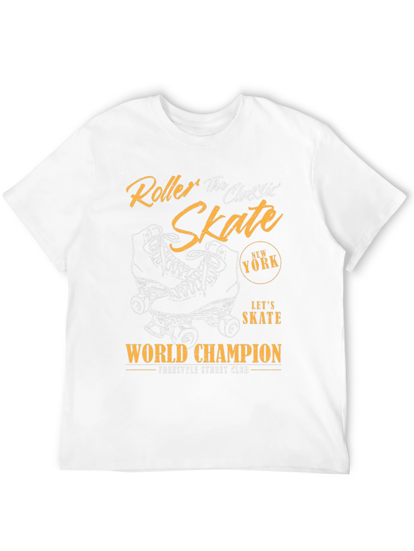 Roller Skate Graphic T-Shirt - Classic Style