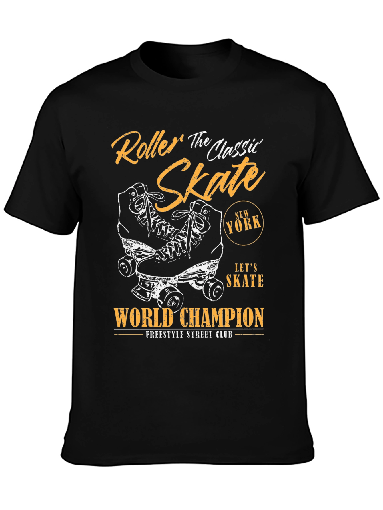 Roller Skate Graphic T-Shirt - Classic Style