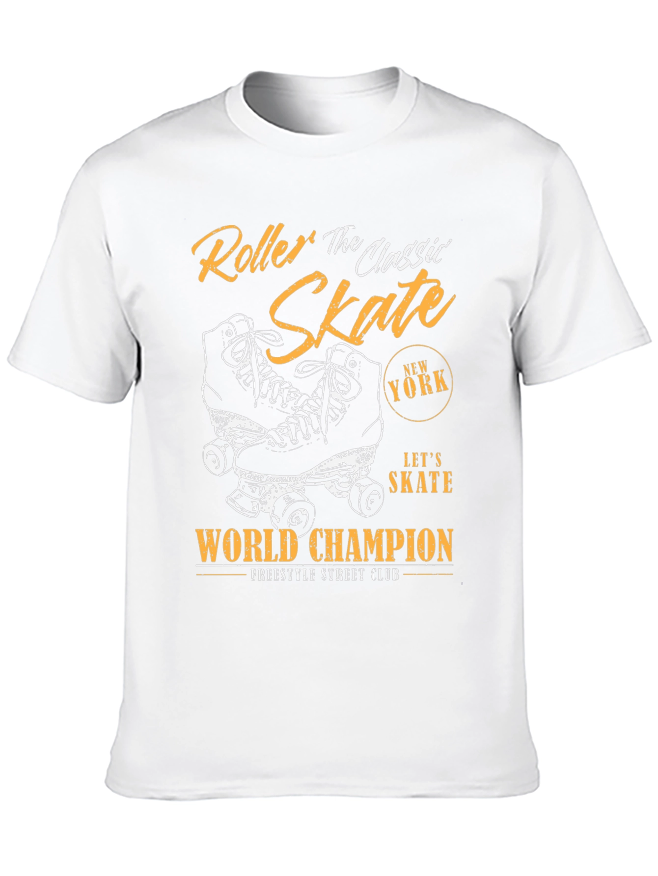Roller Skate Graphic T-Shirt - Classic Style