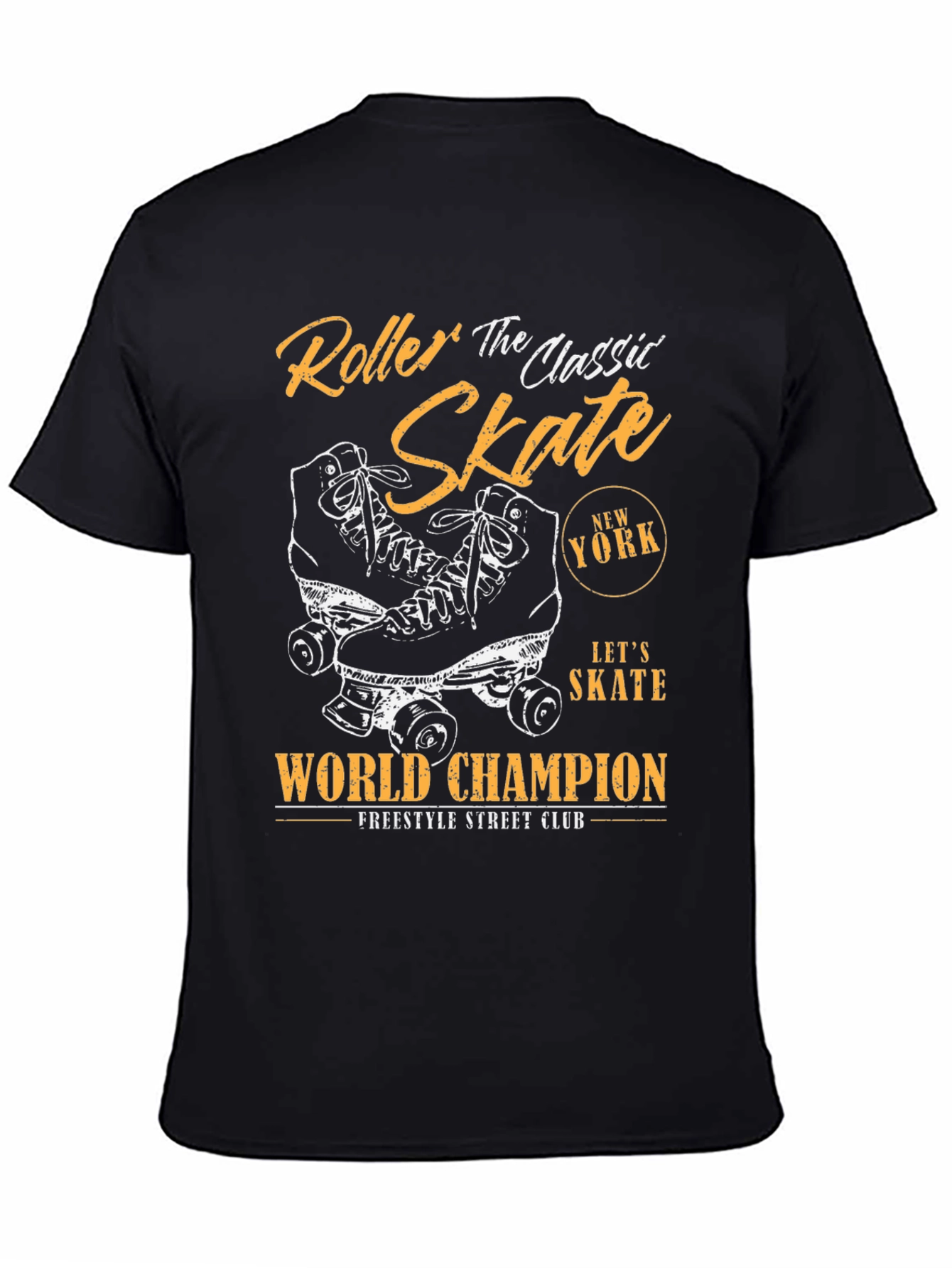 Roller Skate Graphic T-Shirt - Classic Style