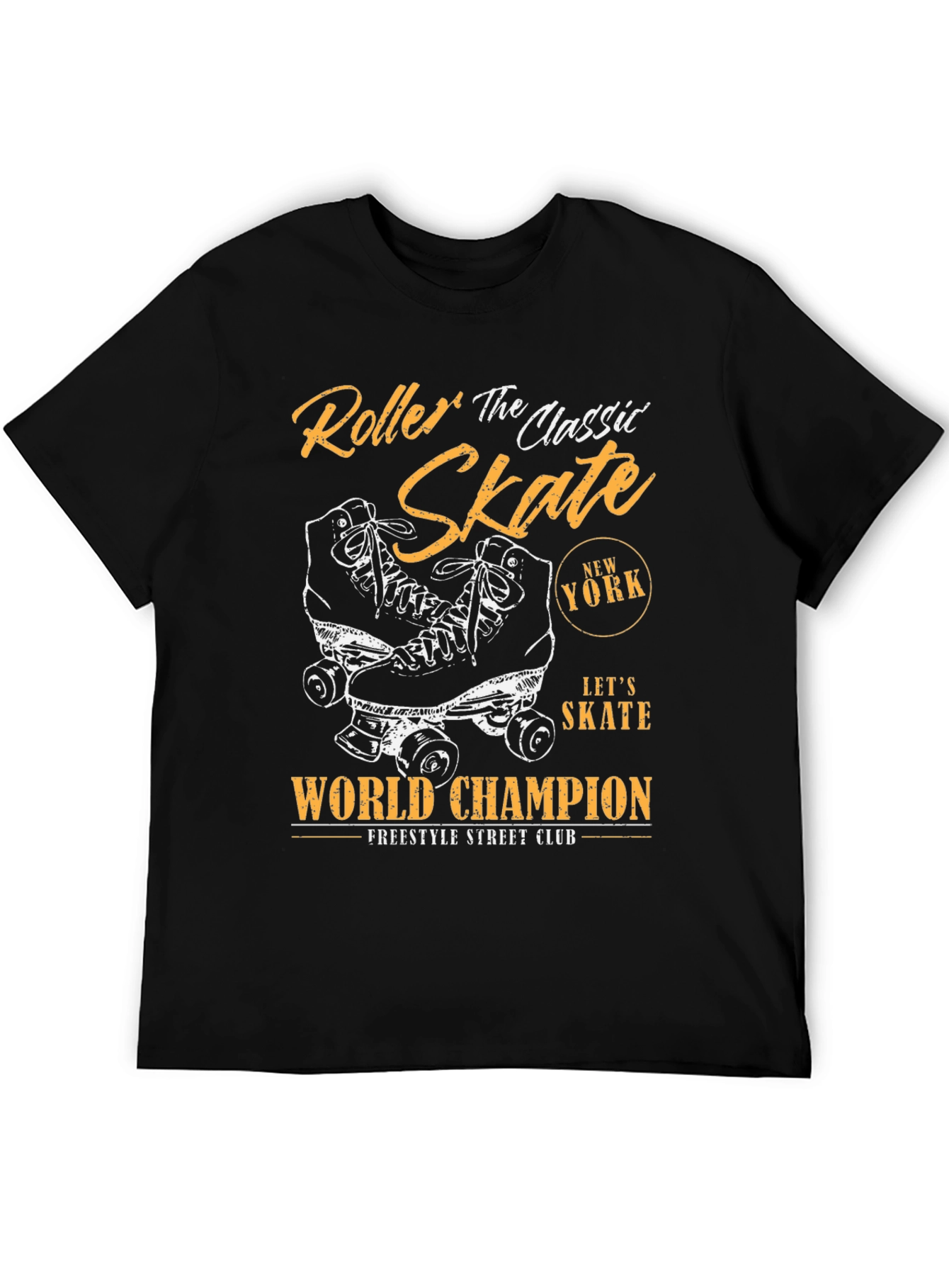 Roller Skate Graphic T-Shirt - Classic Style