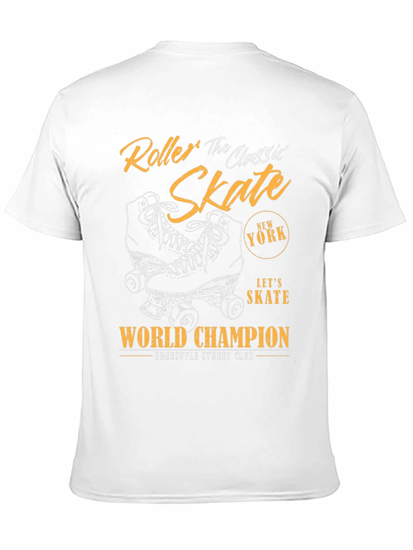 Roller Skate Graphic T-Shirt - Classic Style