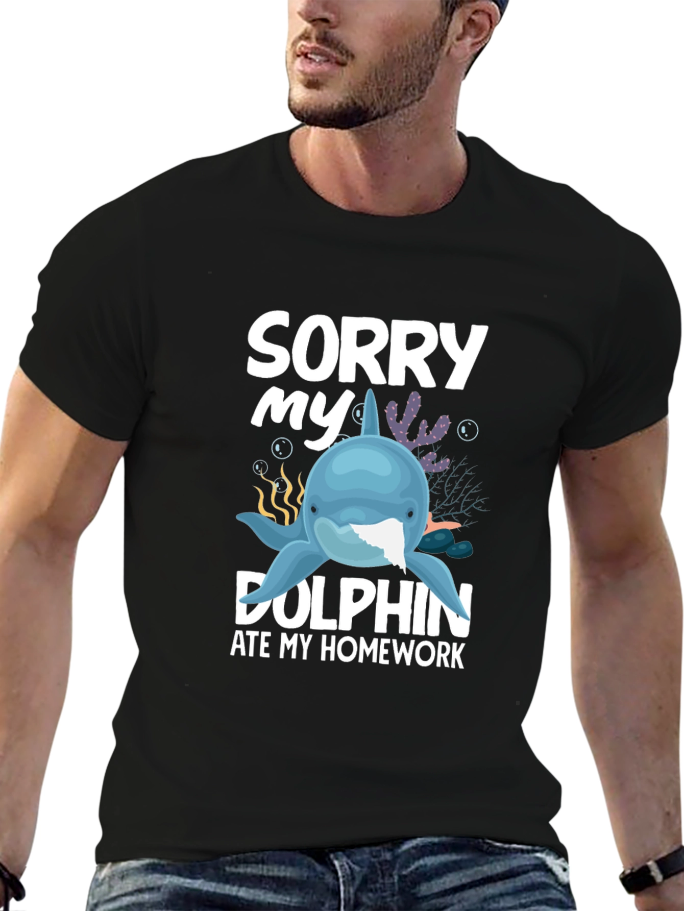 Sorry My Dolphin Ate My Homework T-Shirt