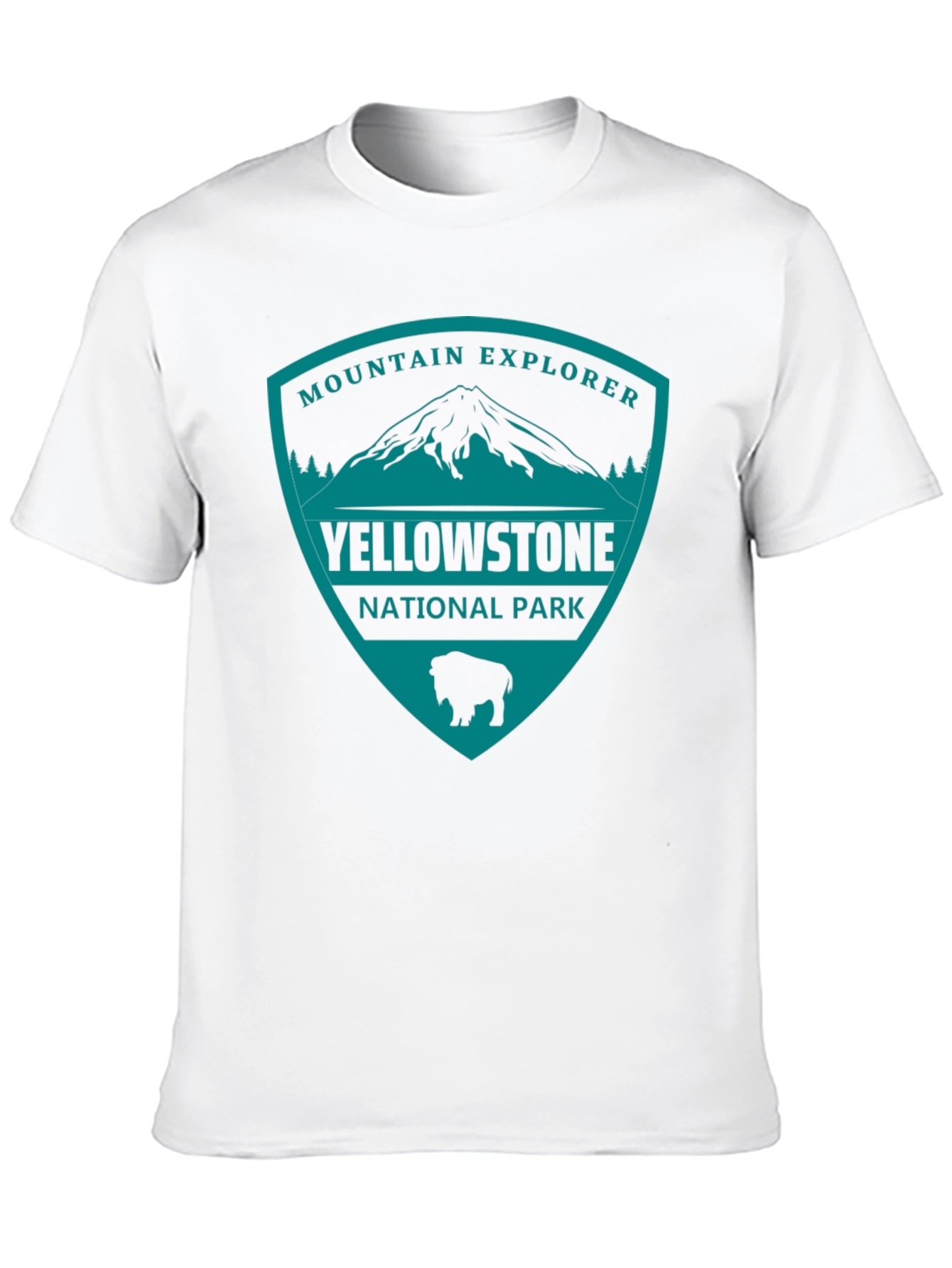 Yellowstone National Park Mountain Explorer T-Shirt