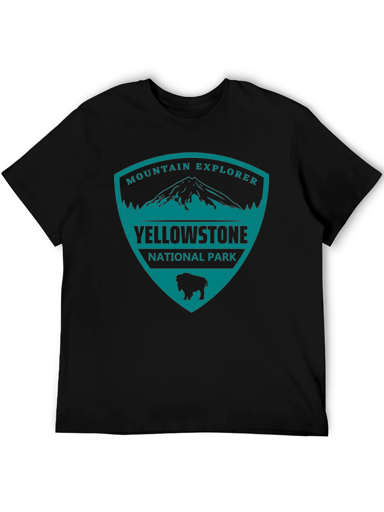 Yellowstone National Park Mountain Explorer T-Shirt