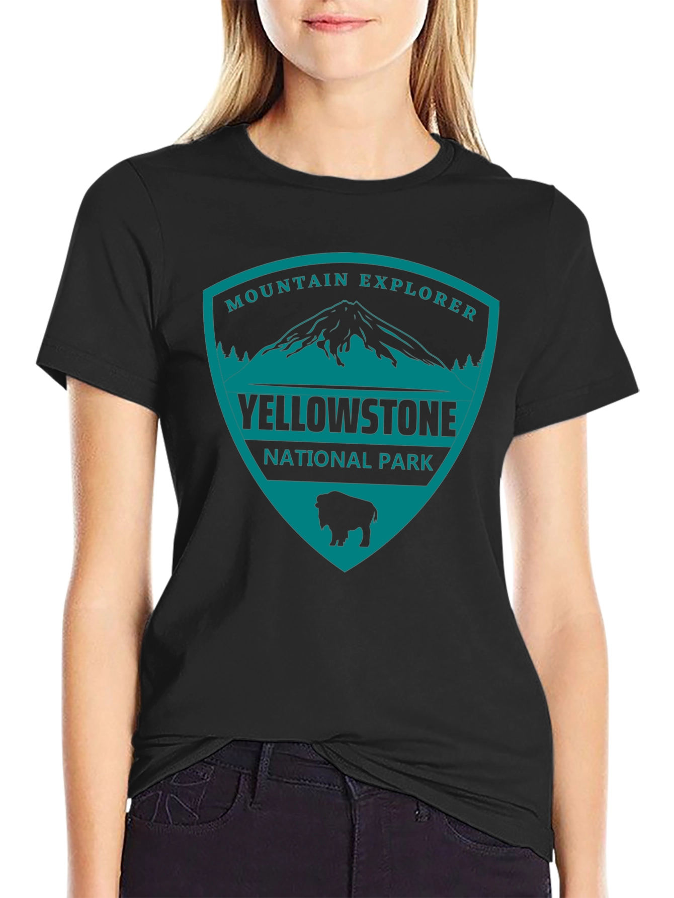 Yellowstone National Park Mountain Explorer T-Shirt