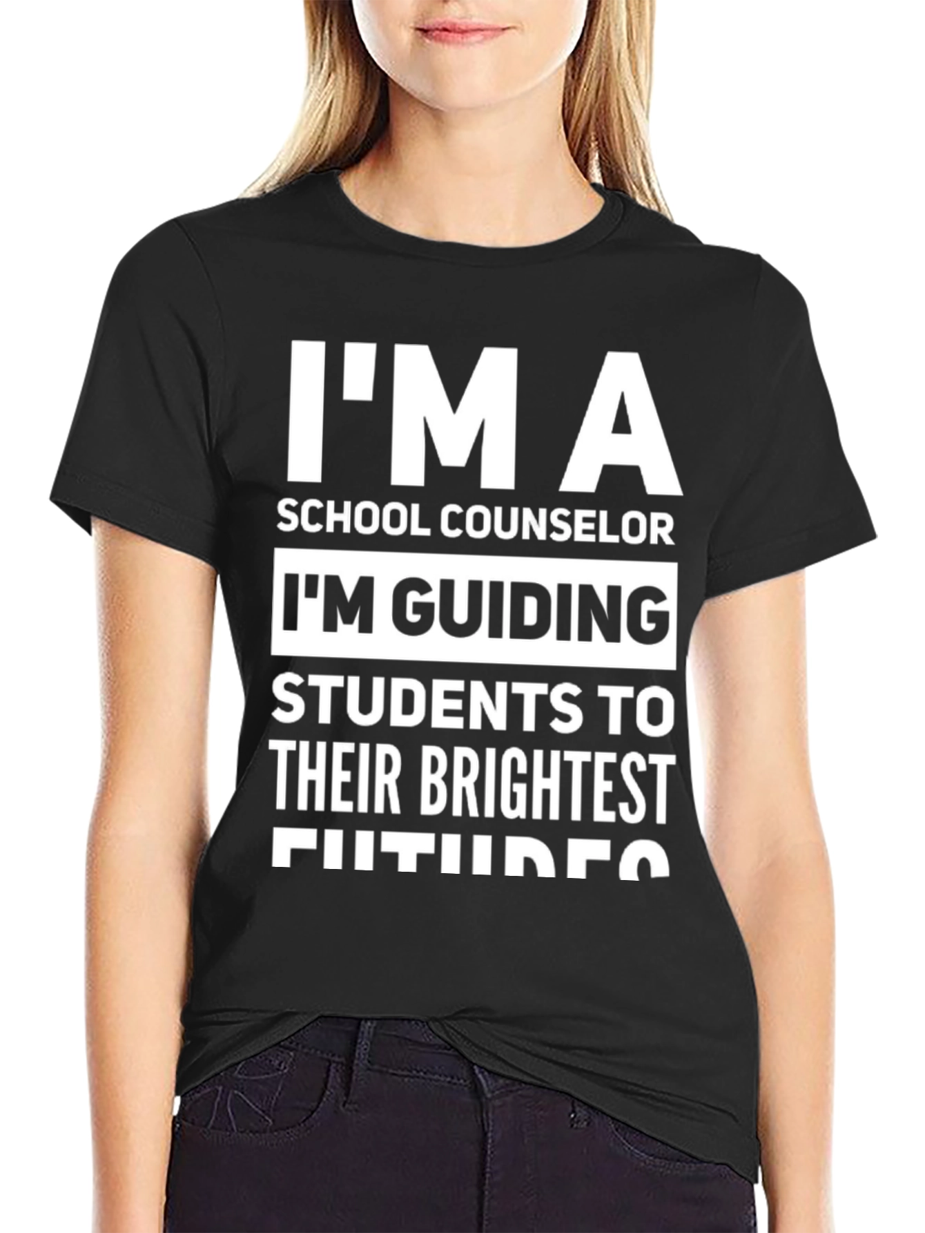 School Counselor T-Shirt: Im Guiding Futures!