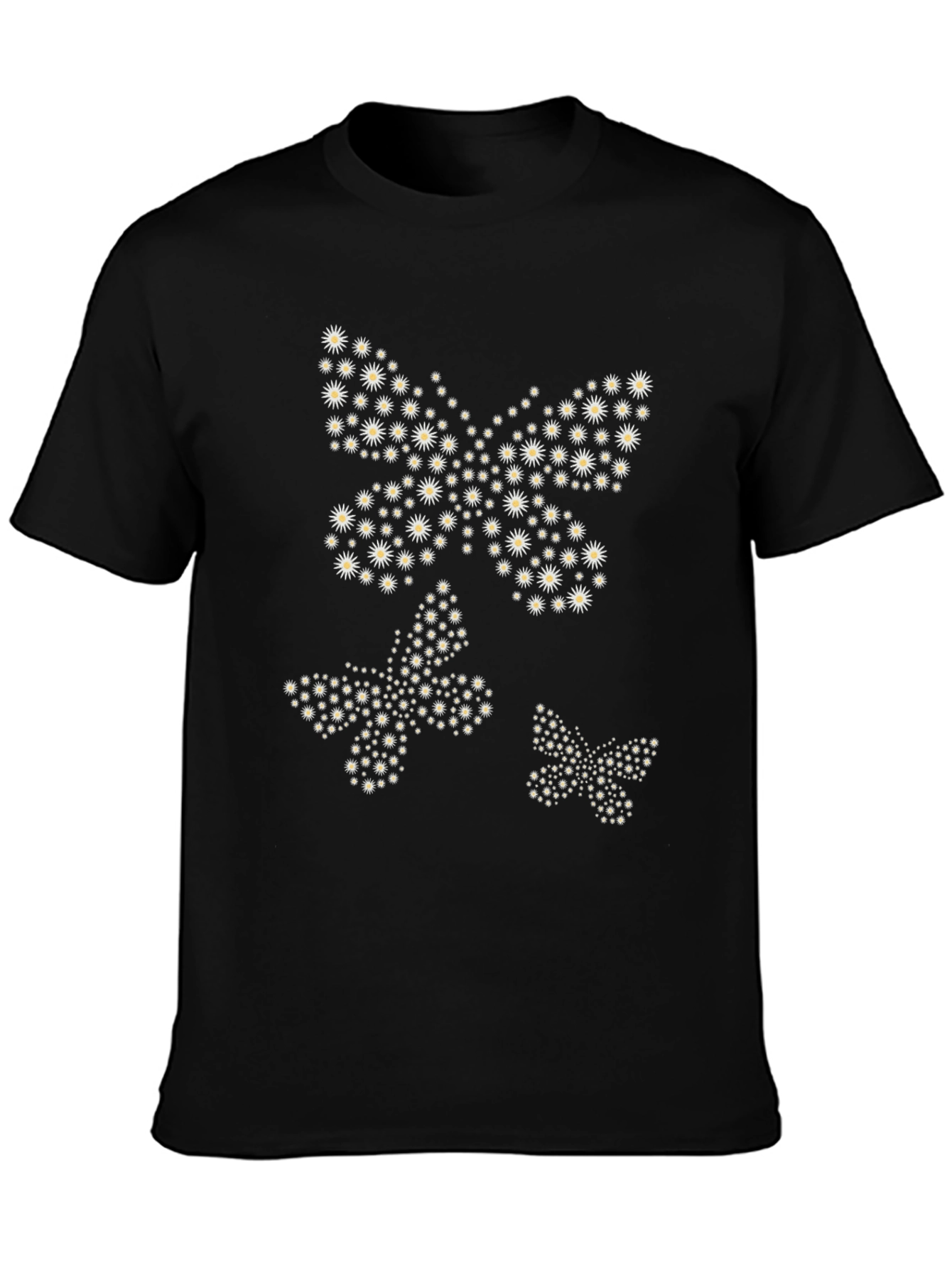 Butterfly Daisy Graphic T-Shirt