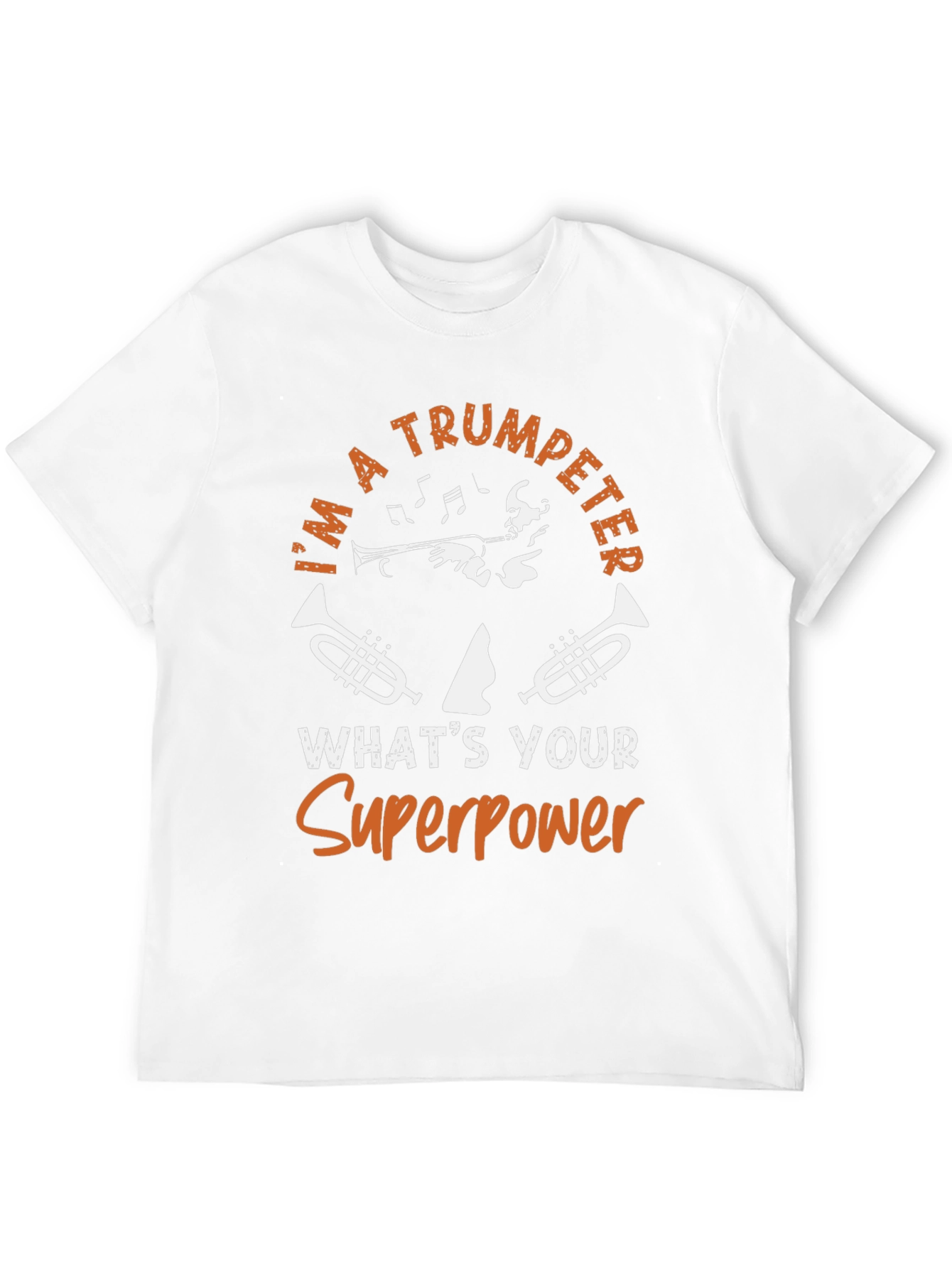 Trumpeter Superpower T-Shirt - Music Lover Tee