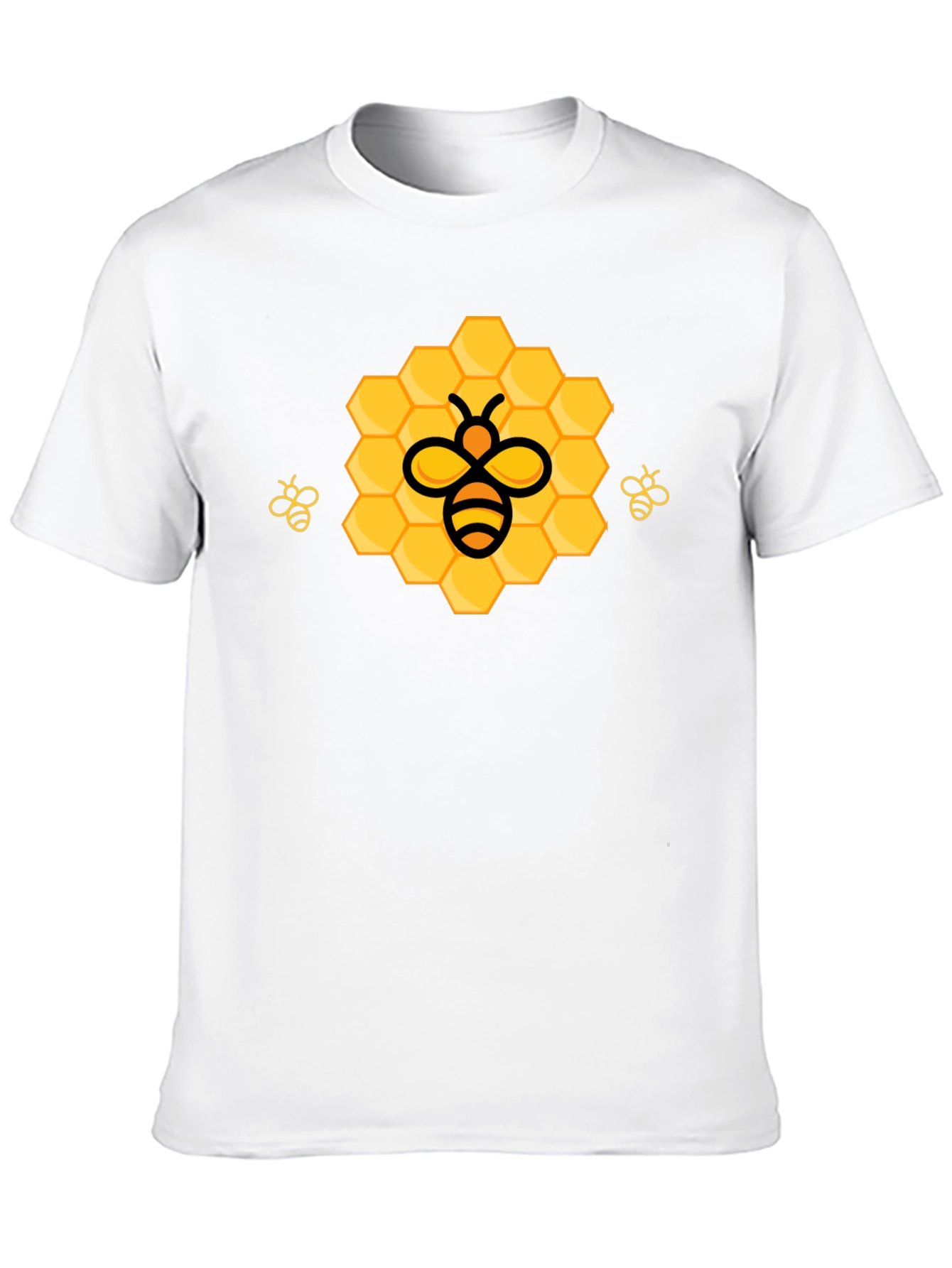 Honeycomb Bee Graphic T-Shirt