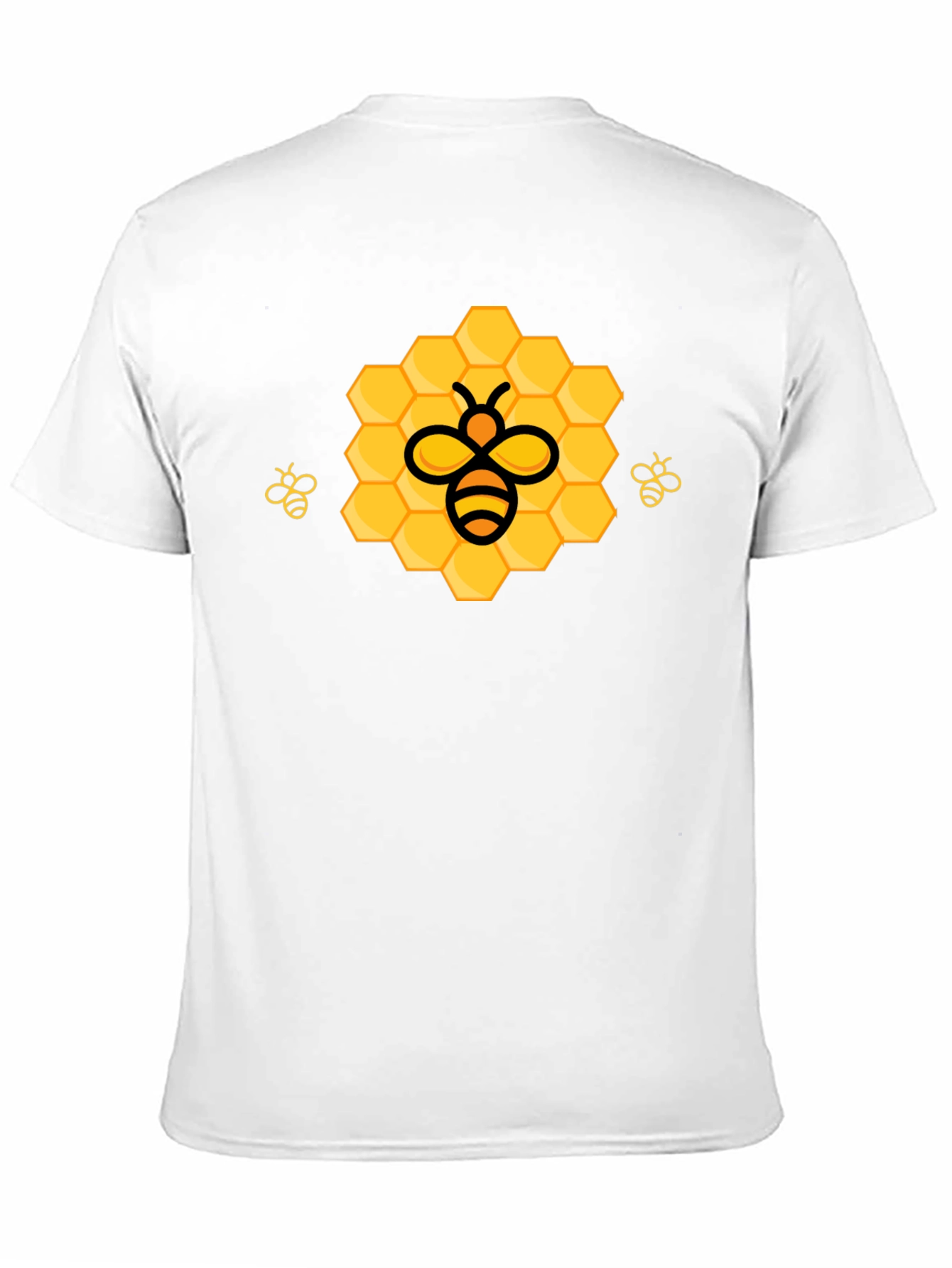 Honeycomb Bee Graphic T-Shirt
