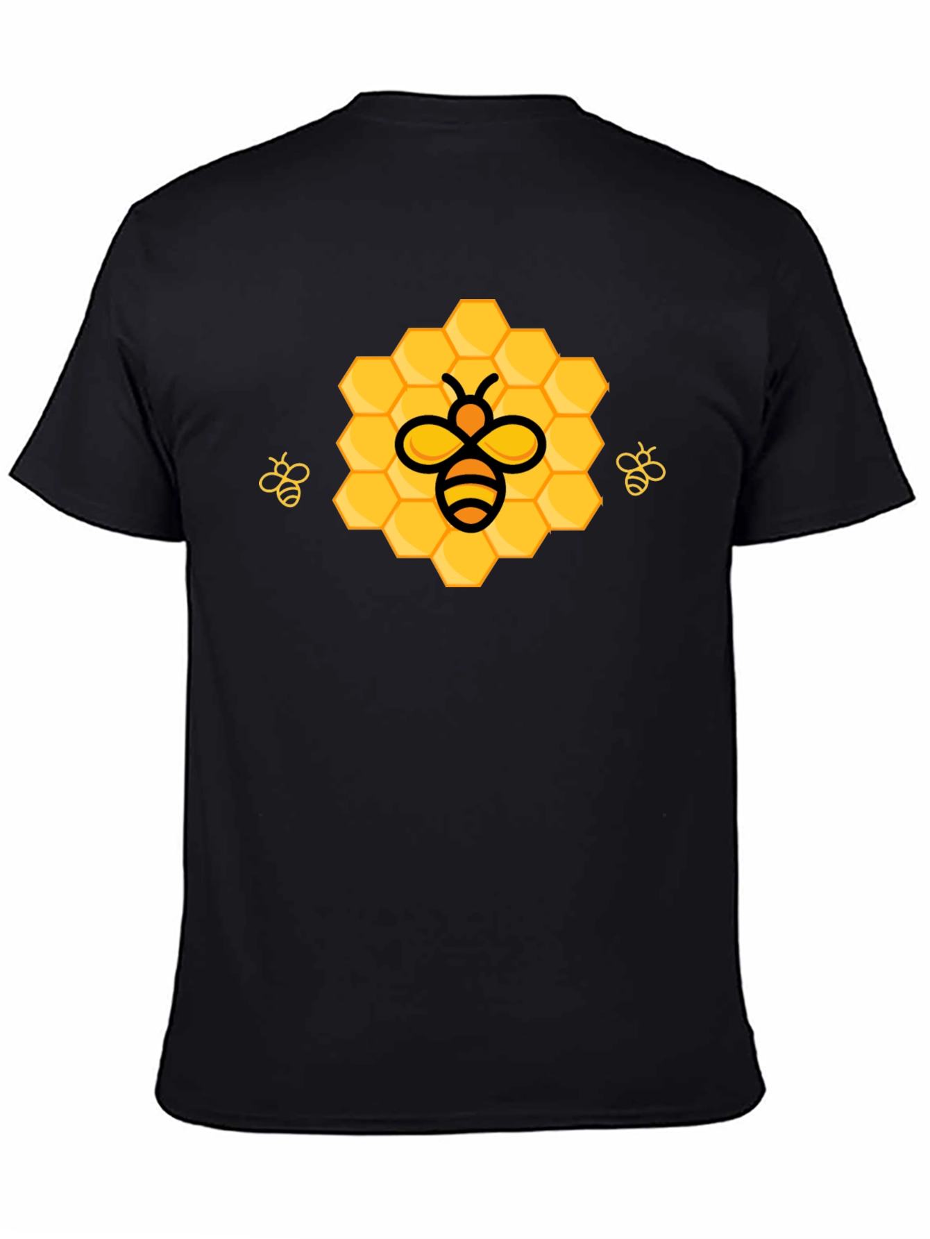 Honeycomb Bee Graphic T-Shirt
