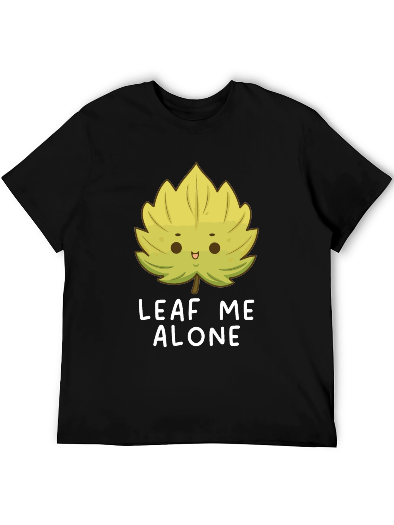 Leaf Me Alone T-Shirt - Funny Graphic Tee