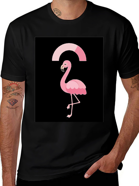 Black Flamingo Graphic Tee