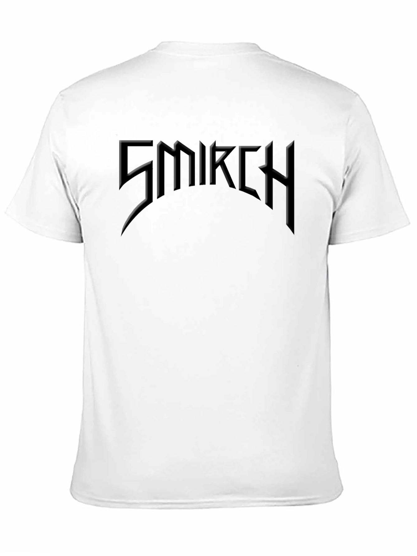 SMIIRCH Black Graphic Tee - Mens Fashion