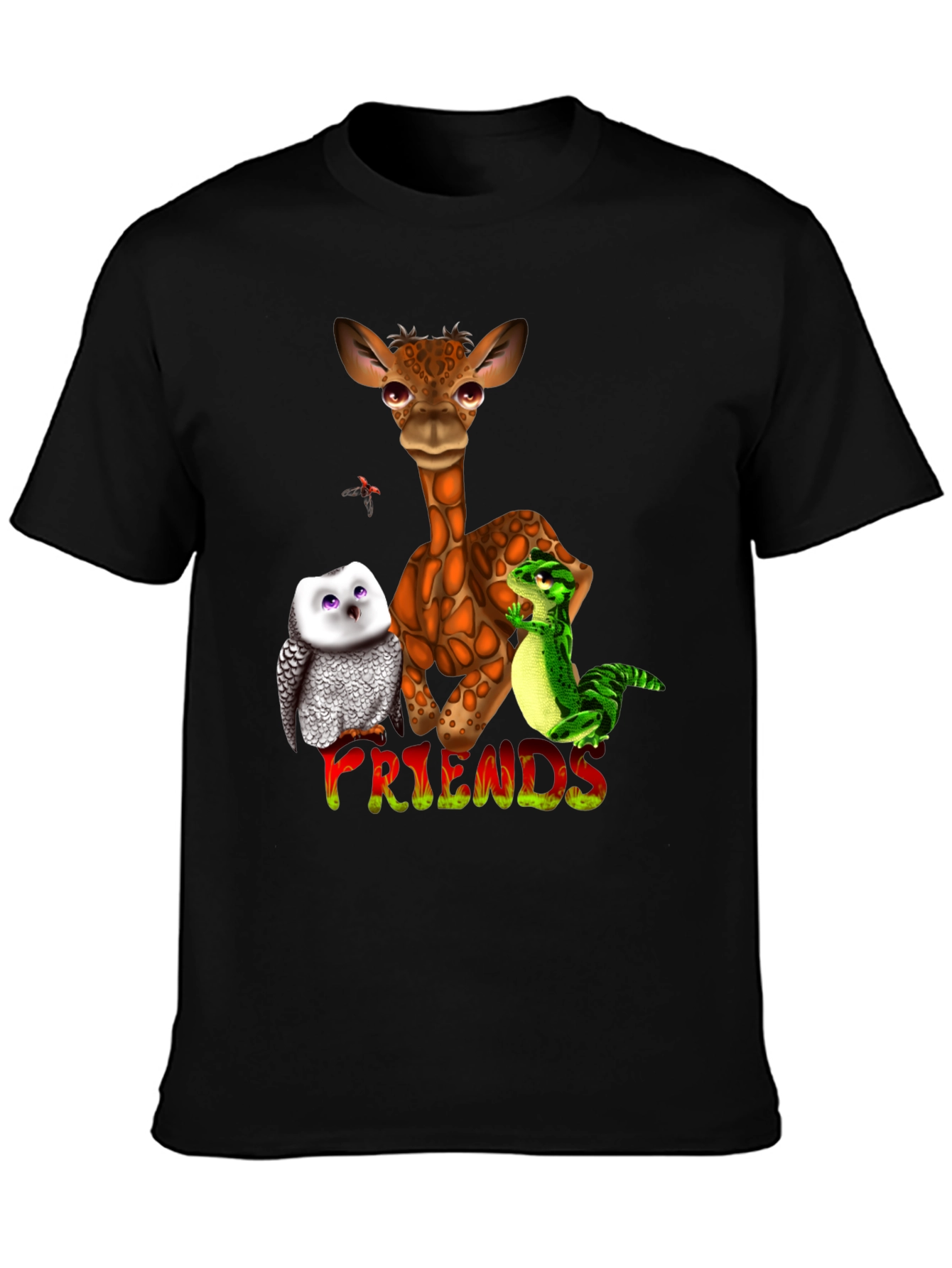 Animal Friends Graphic T-Shirt