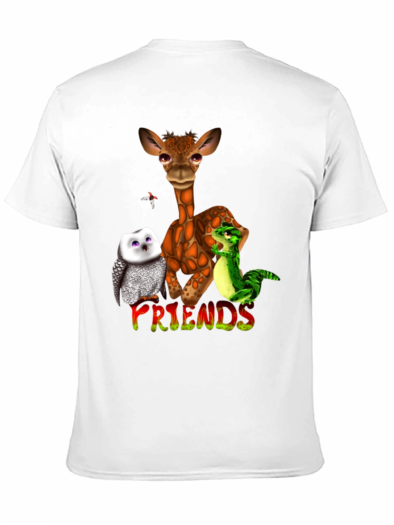 Animal Friends Graphic T-Shirt