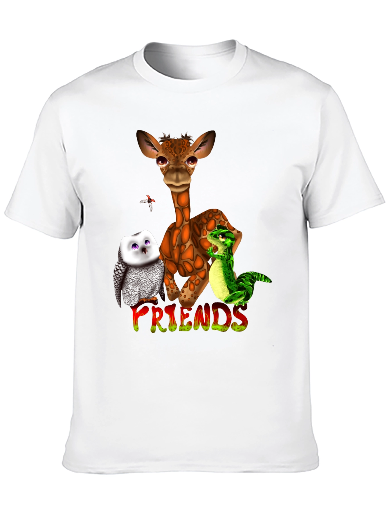 Animal Friends Graphic T-Shirt