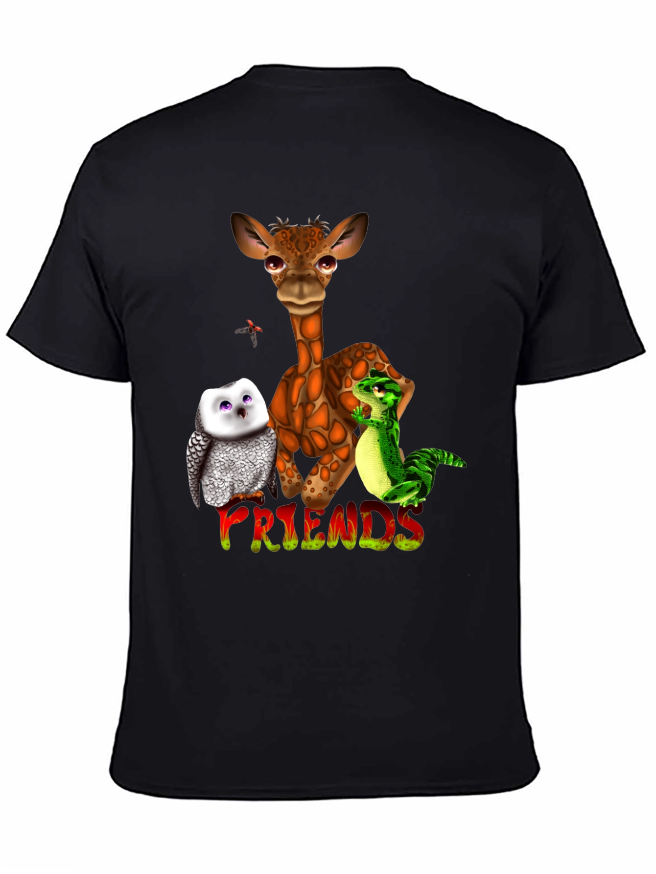 Animal Friends Graphic T-Shirt