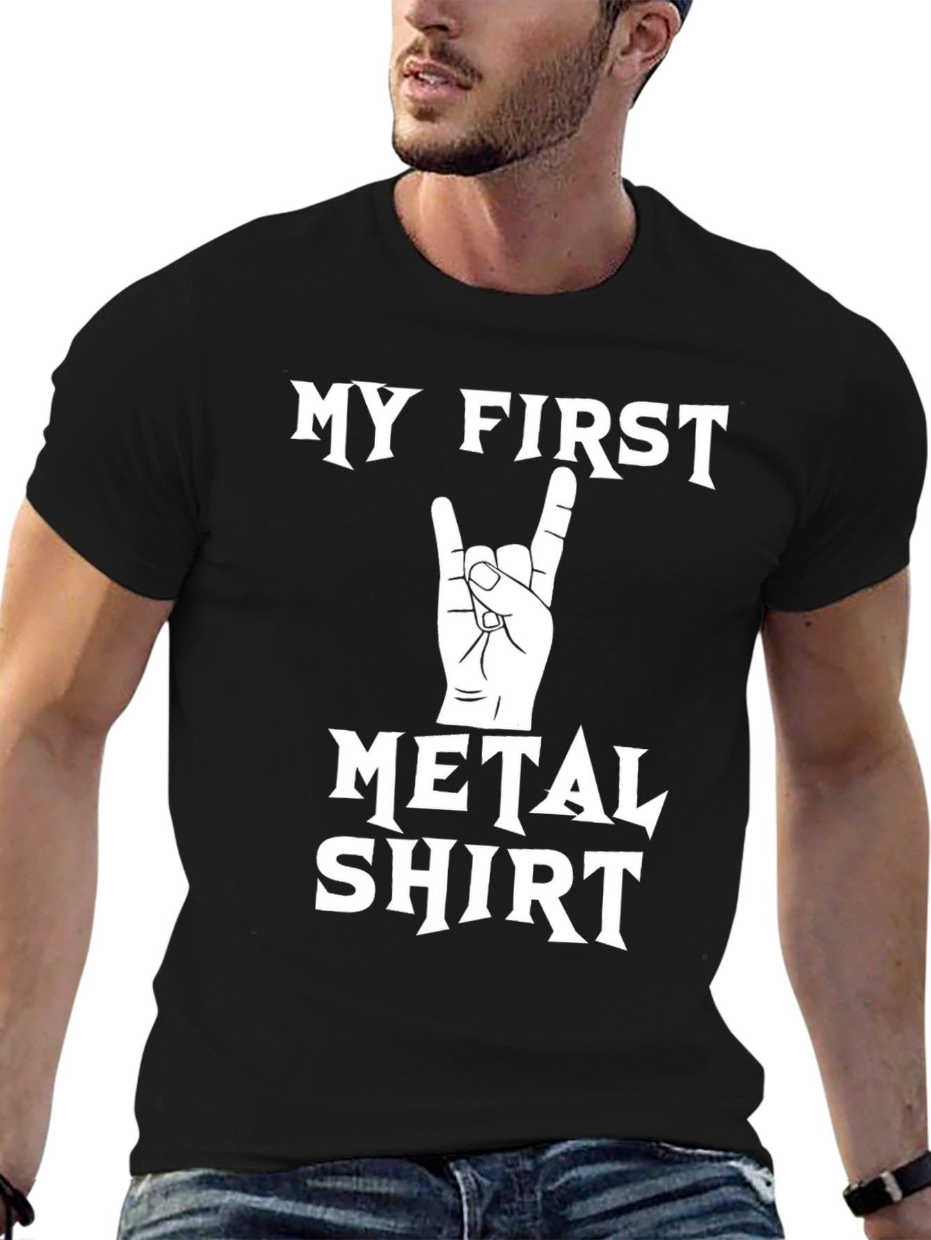 My First Metal Shirt - Black Tee