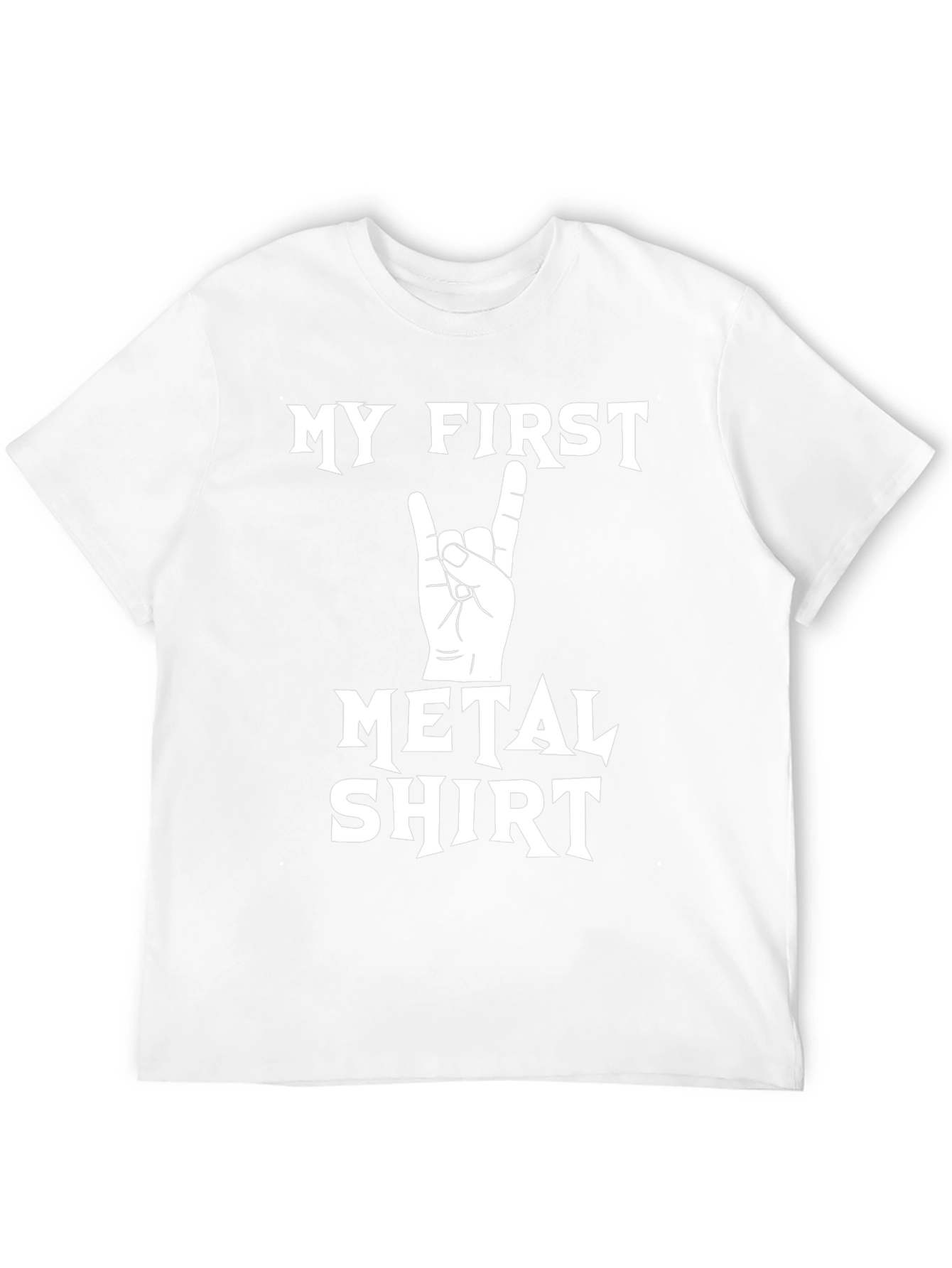 My First Metal Shirt - Black Tee