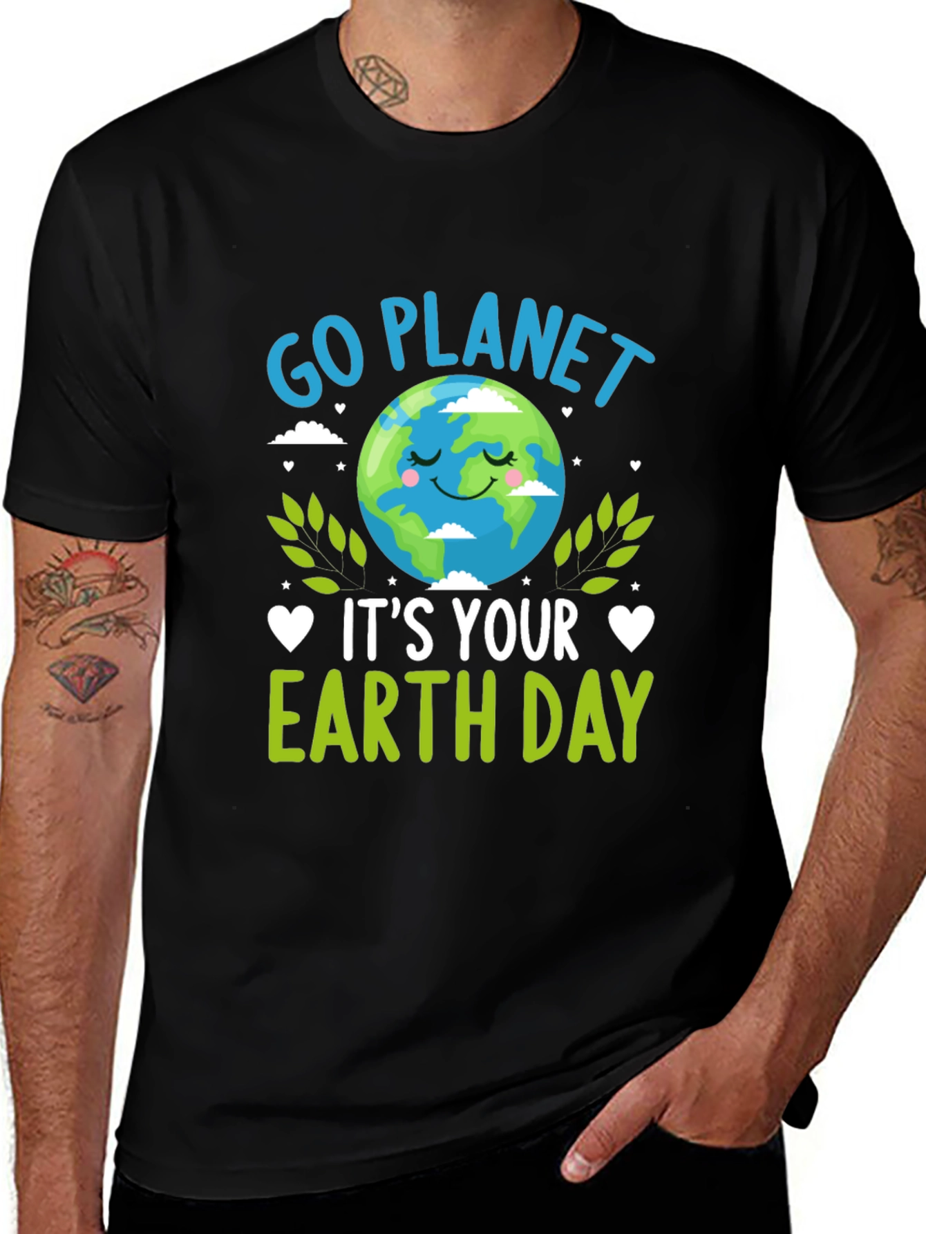 Go Planet Earth Day T-Shirt