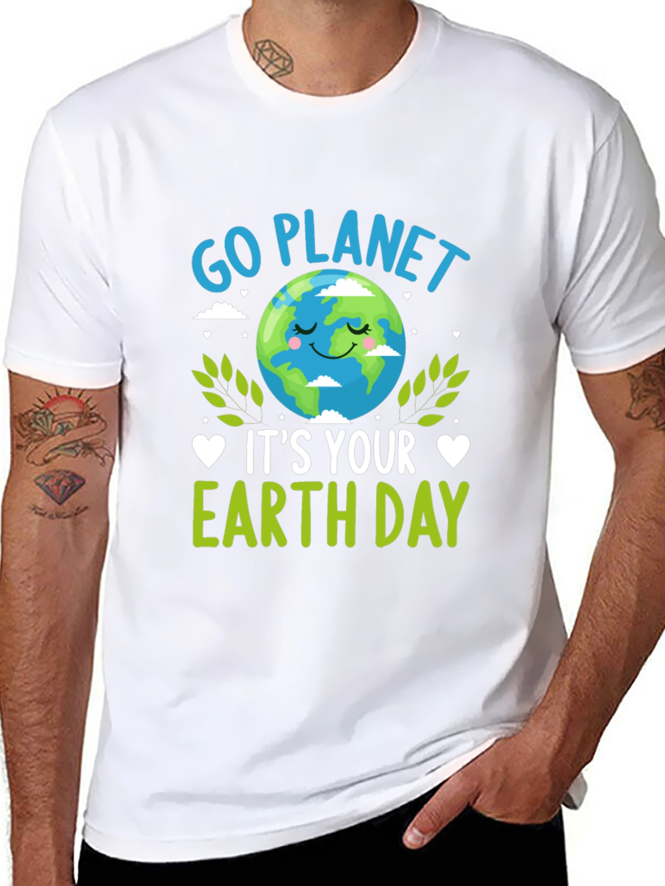 Go Planet Earth Day T-Shirt