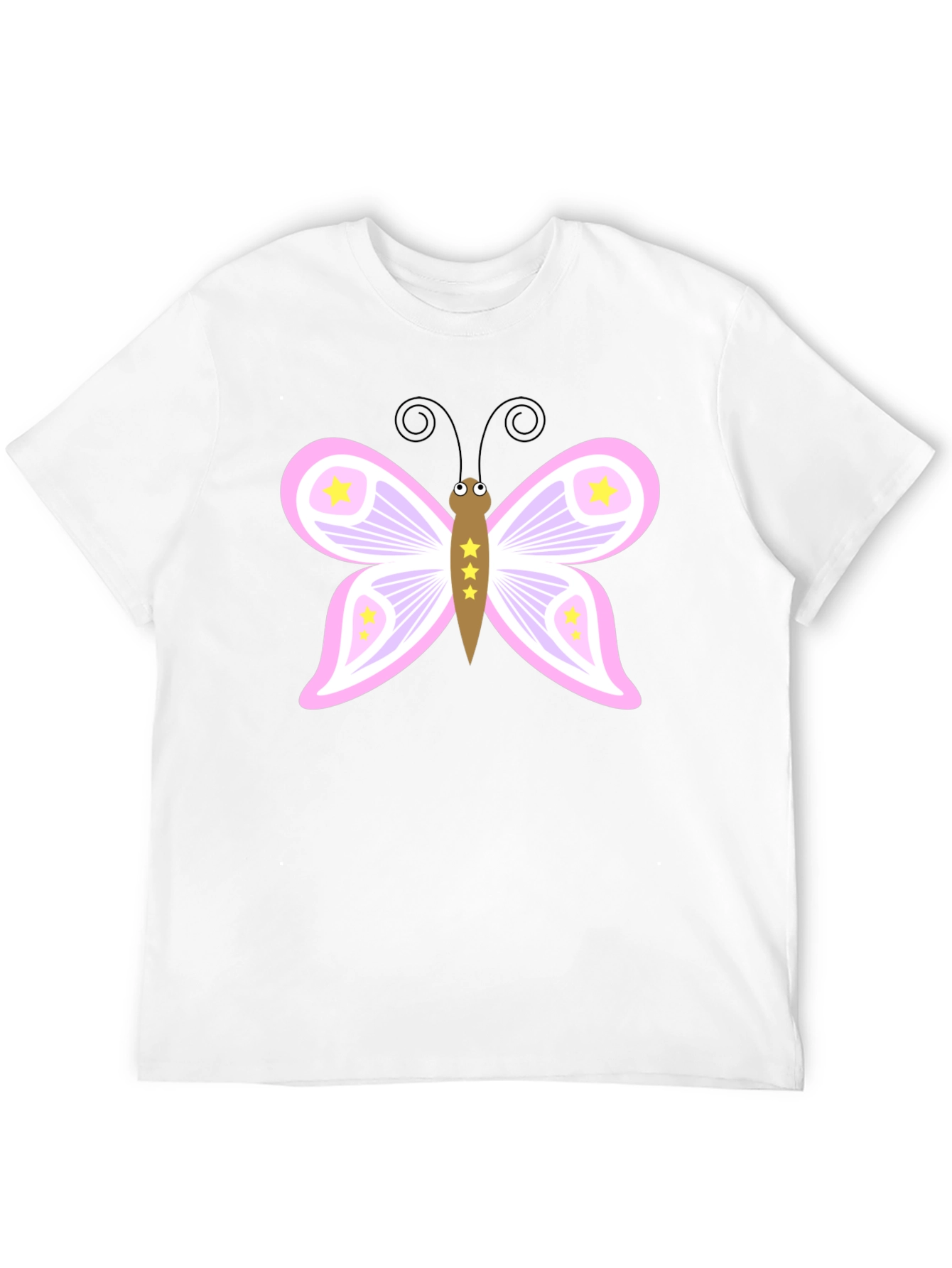Butterfly Graphic Black Tee