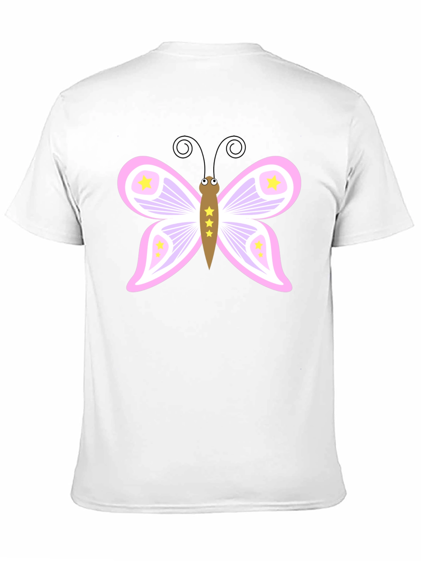 Butterfly Graphic Black Tee