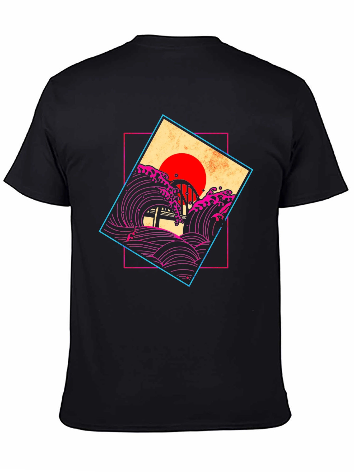 Retro Wave Graphic T-Shirt