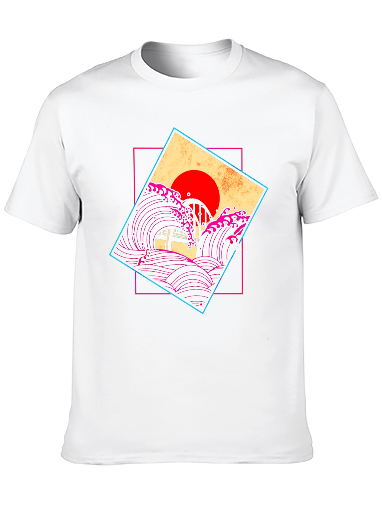 Retro Wave Graphic T-Shirt